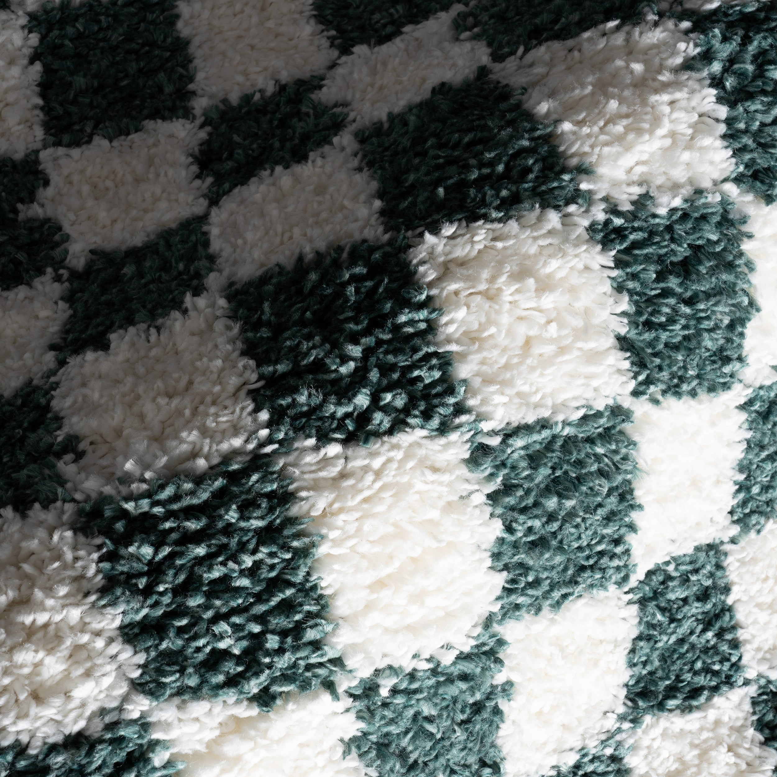 nuLOOM Adelaide Mid-Century Checkered Shag Area Rug - Image 15