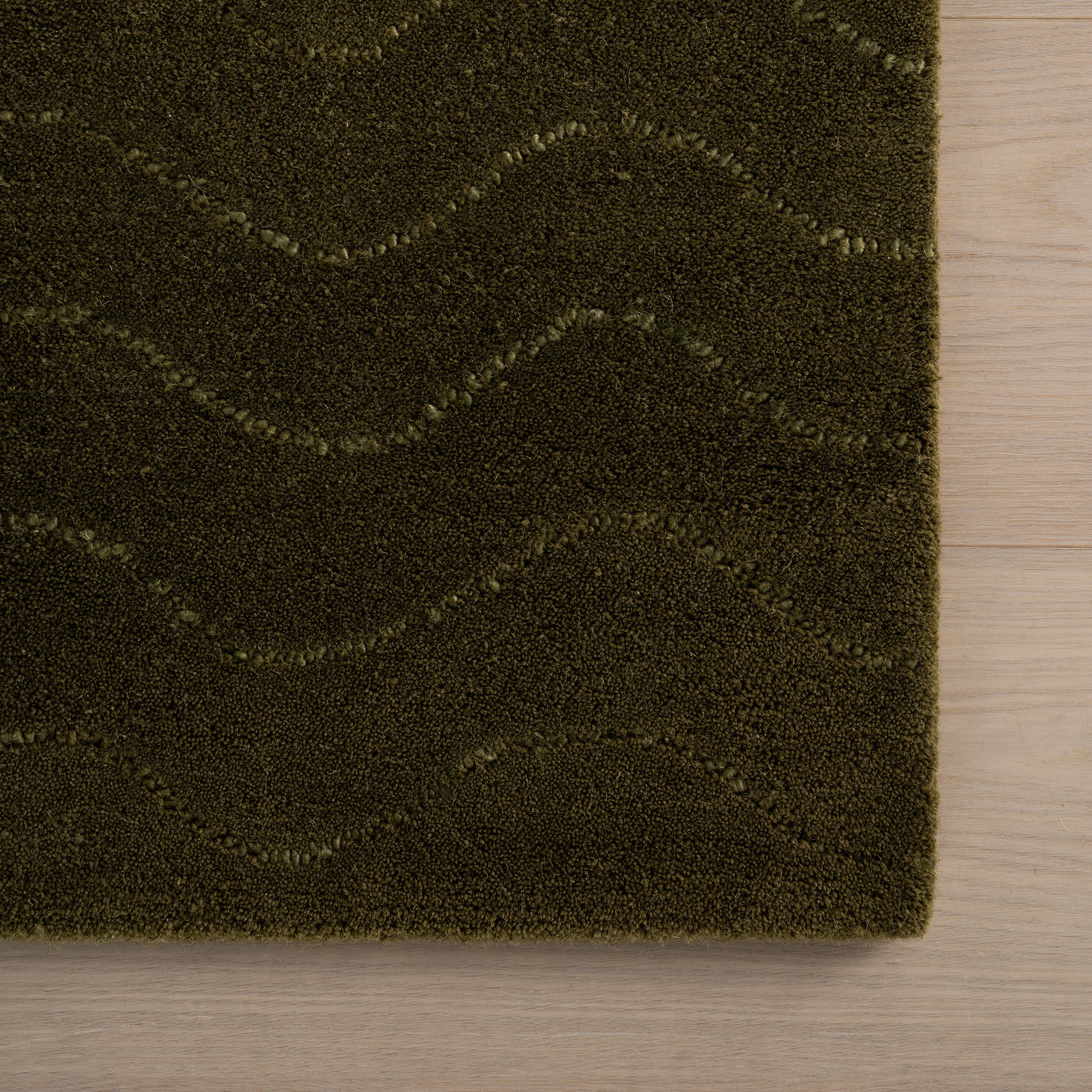 Nuloom Gailia Solid Wool Cozy Area Rug - Image 6