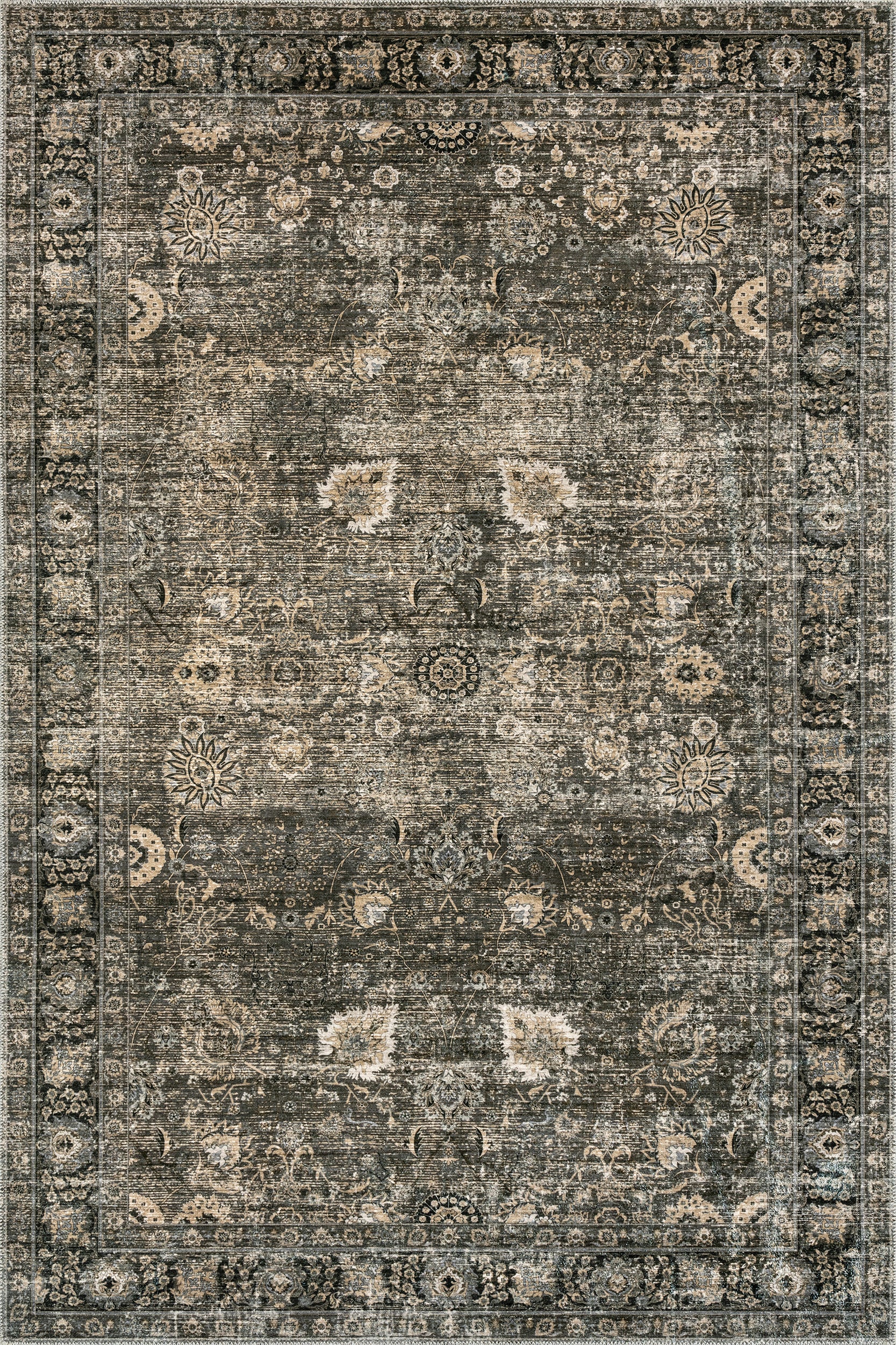Bayberry Vintage Machine Washable Area Rug - Image 24