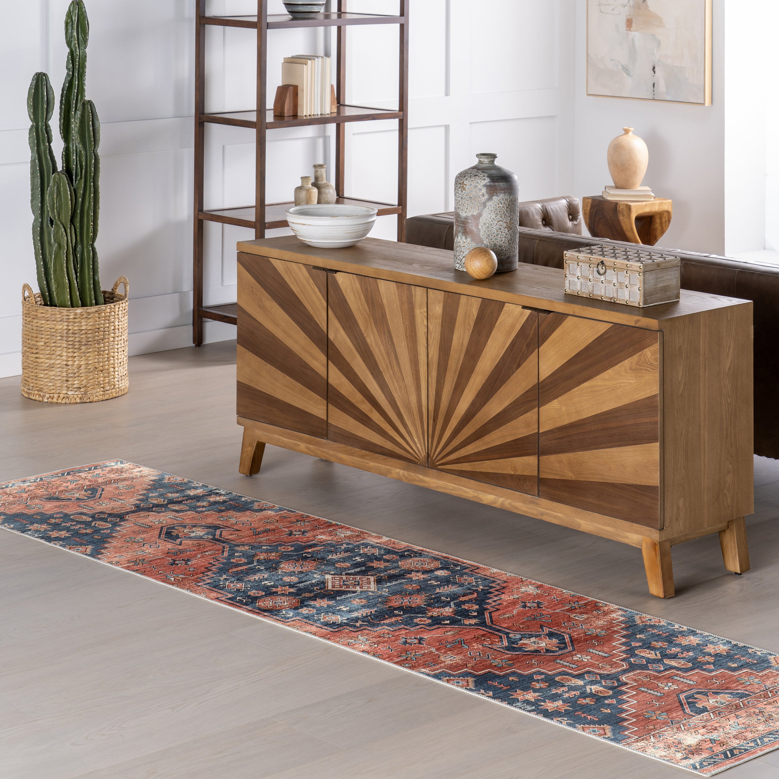 Astra SplashGuard Traditional Machine Washable Area Rug - Image 10
