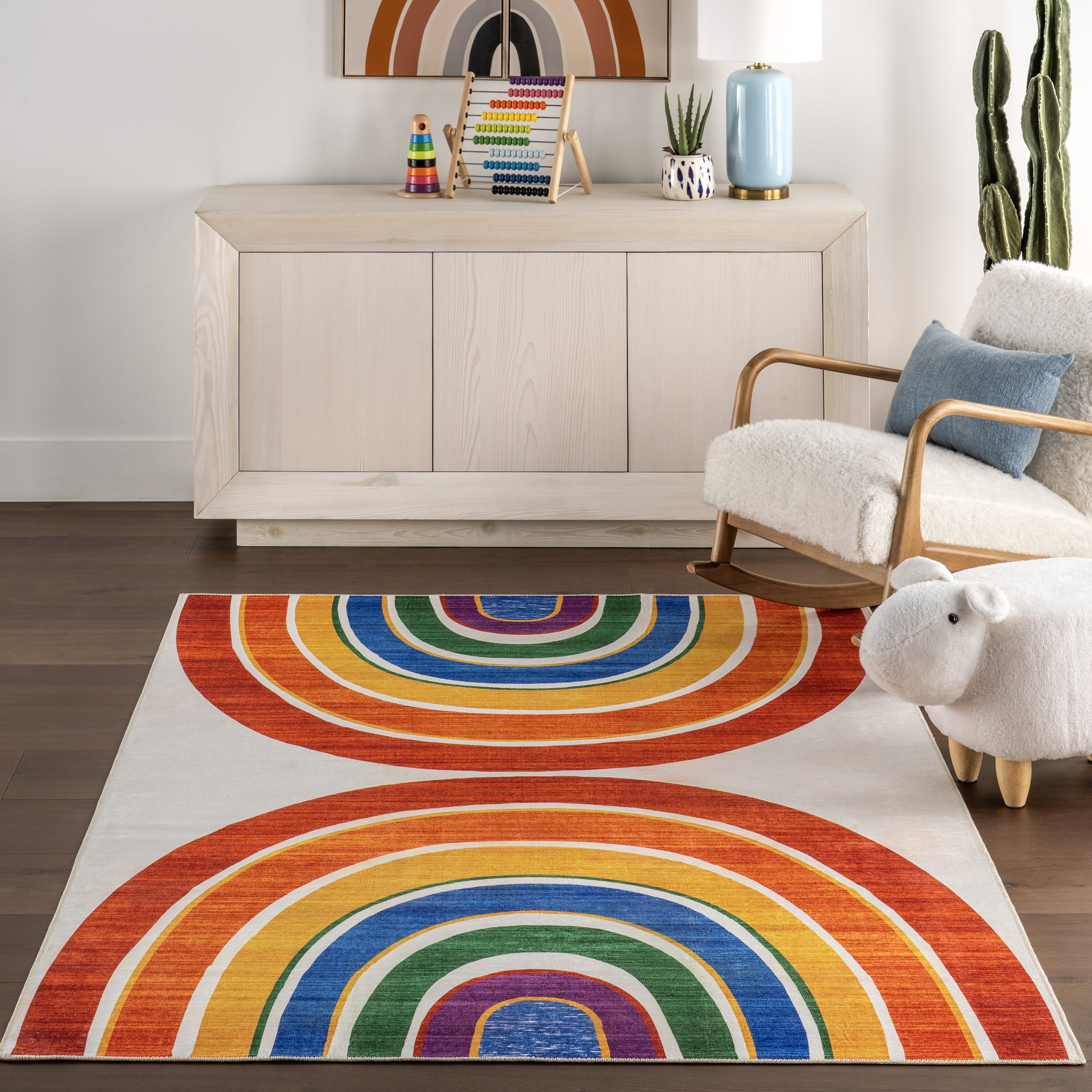 SplashGuard Machine Washable Area Rug - Image 9