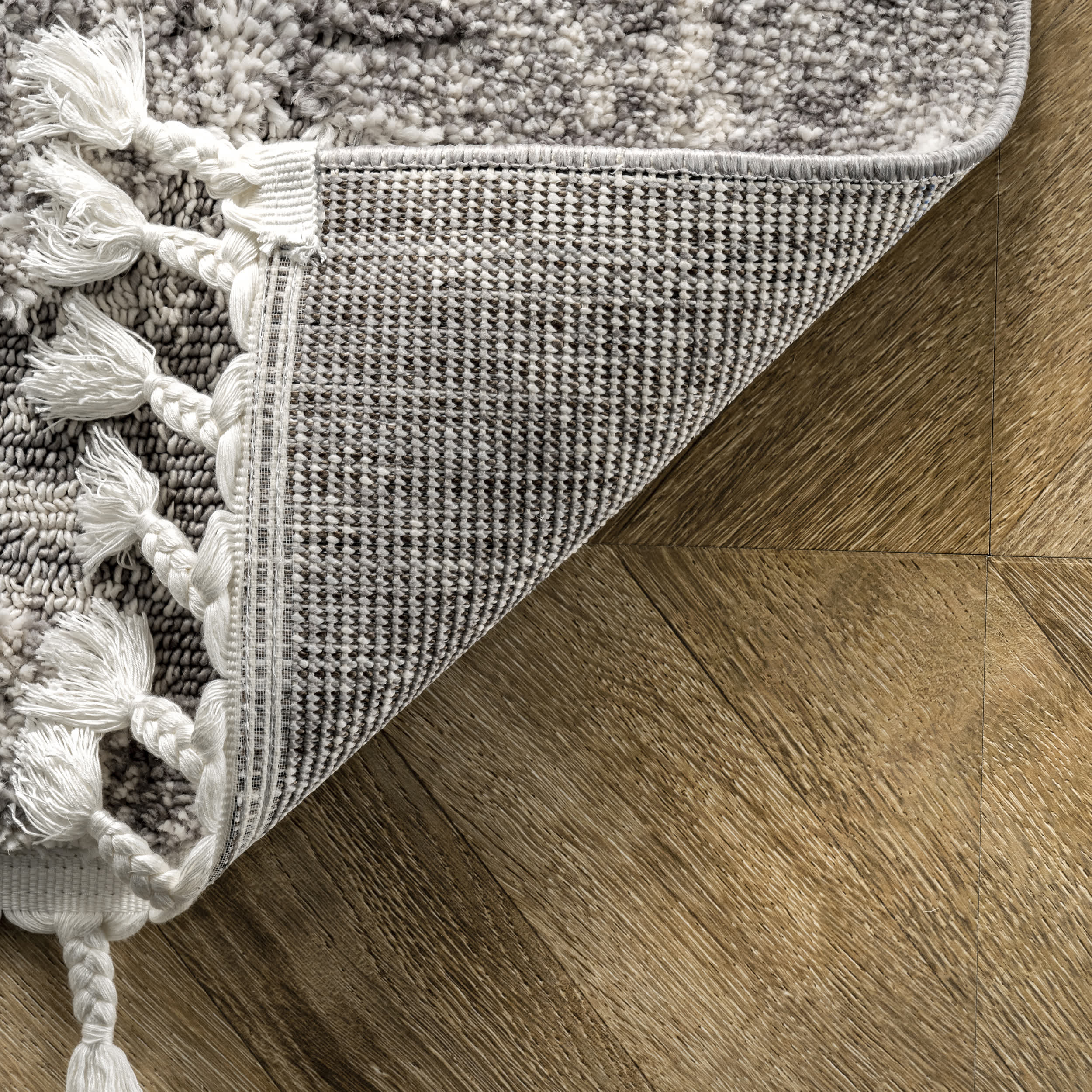 Agata Textured Tassel Area Rug - Image 13