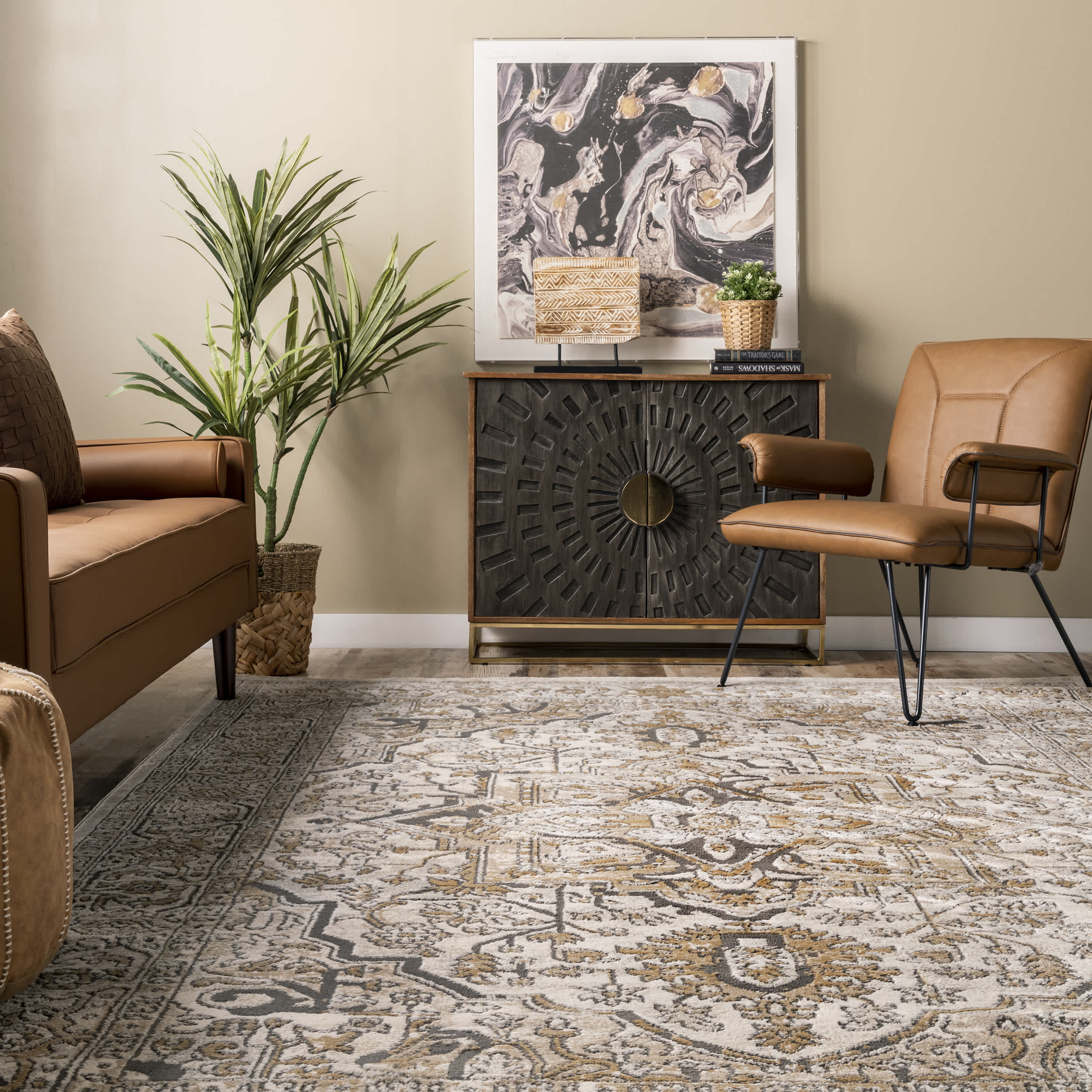 Darcie Traditional Medallion Area Rug - Image 23