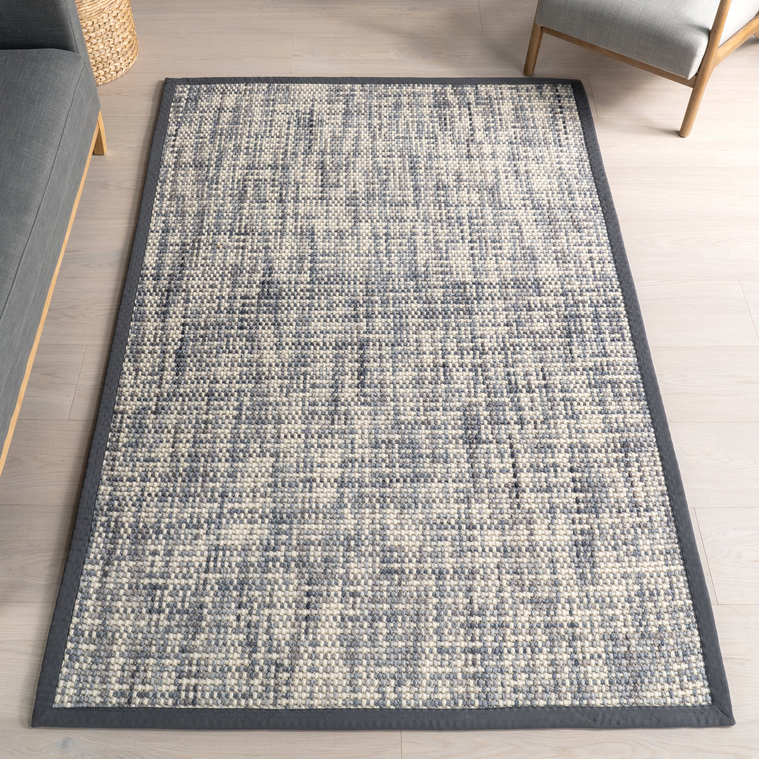 Coretta Modern Bordered Area Rug - Image 2
