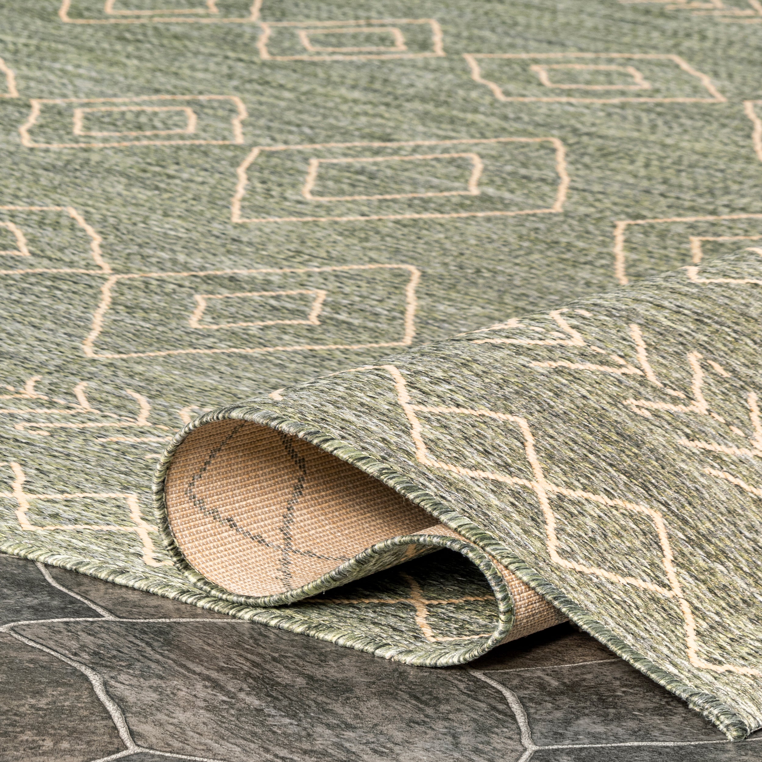 Serna Moroccan Indoor/Outdoor Area Rug - Image 26