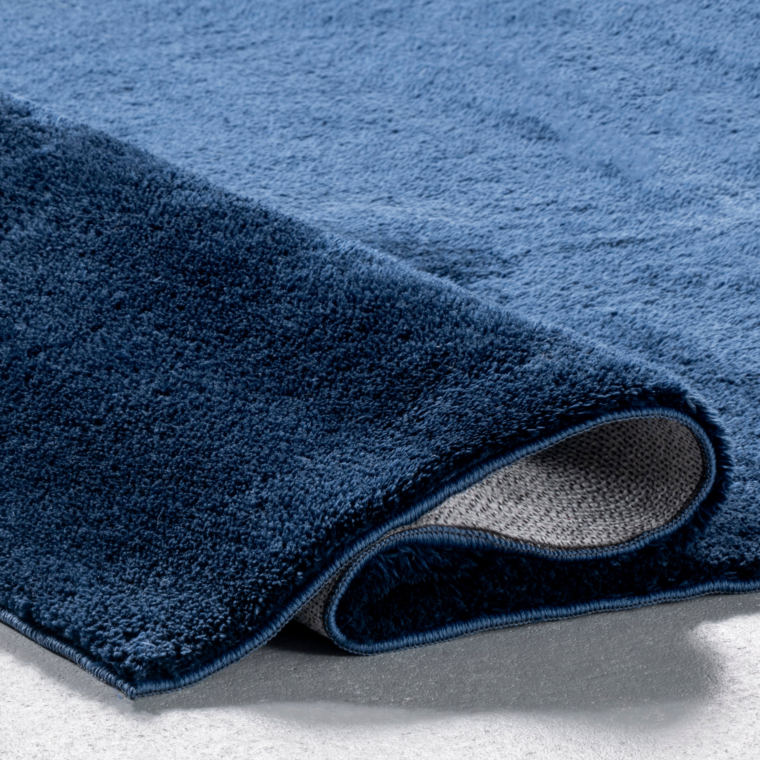 Loni Solid Machine Washable Shag Area Rug - Image 17