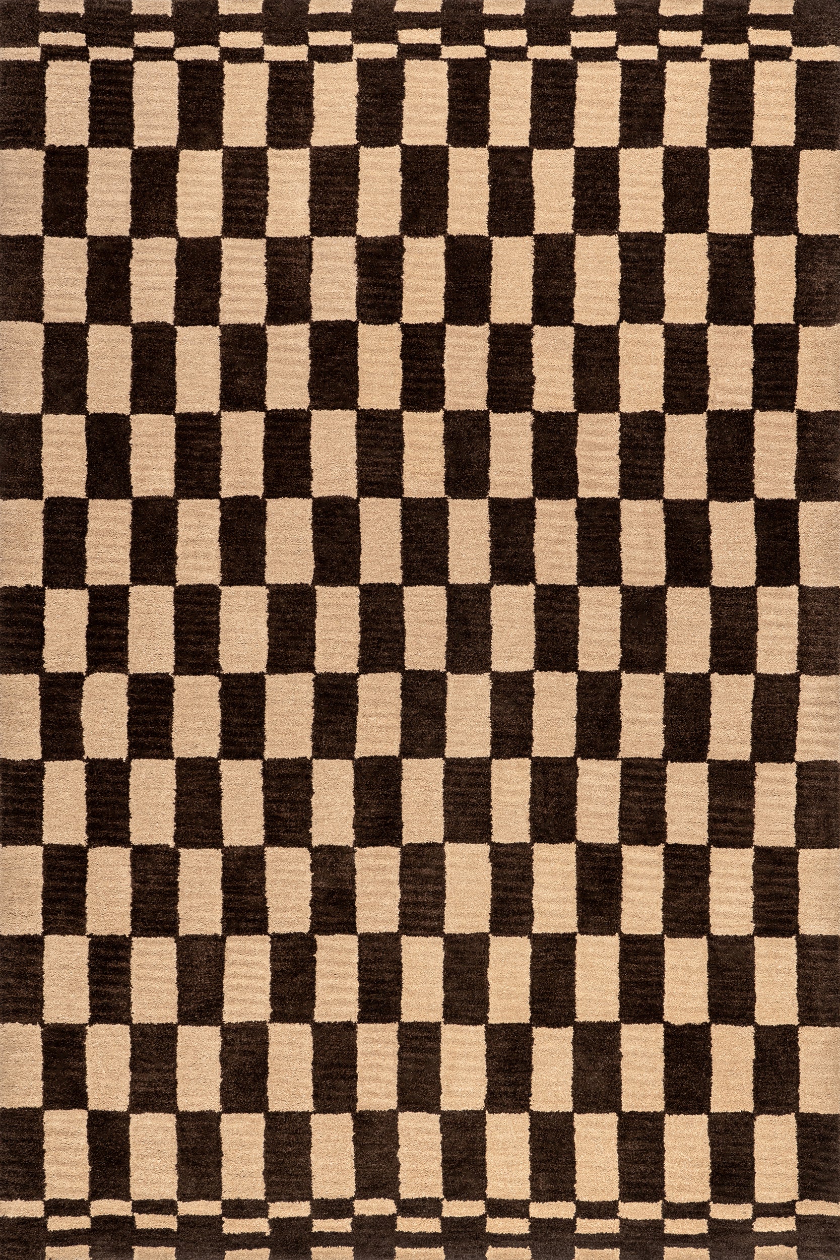 Kia Checkerboard Wool Area Rug - Image 9