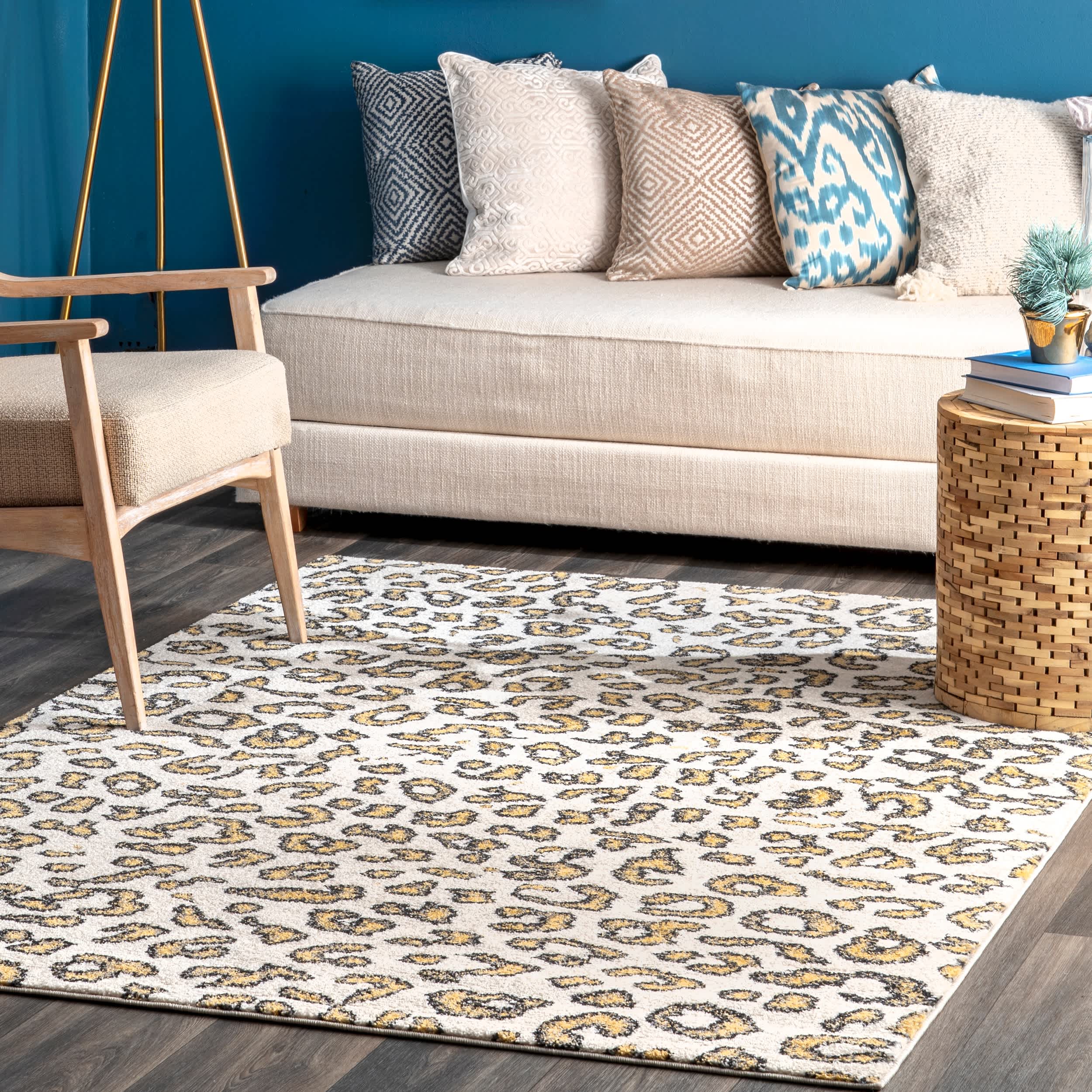Leopard Print Area Rug - Image 13