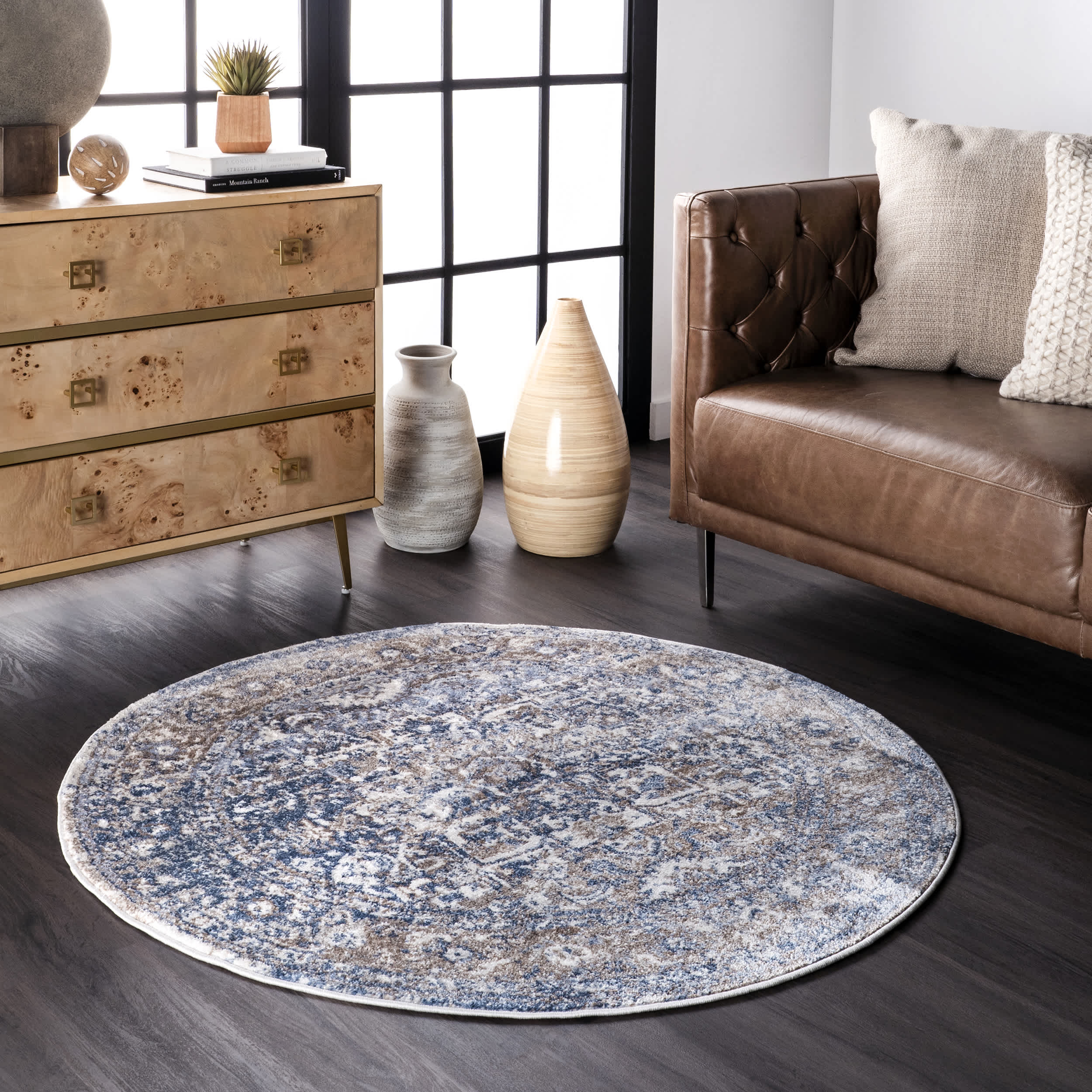 Vintage Lilah Medallion Area Rug - Image 6