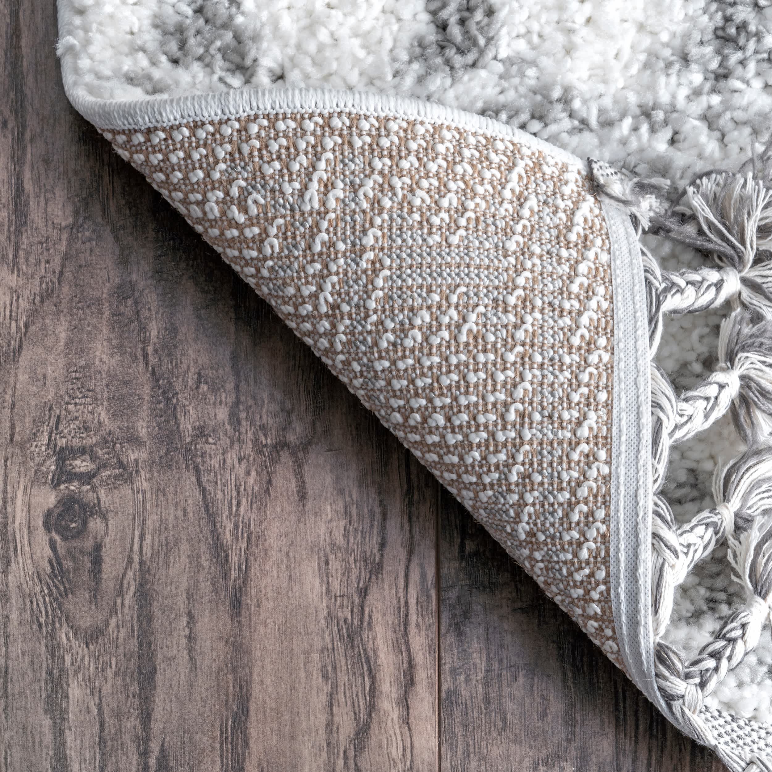 Vasiliki Moroccan Tribal Tassel Area Rug - Image 7