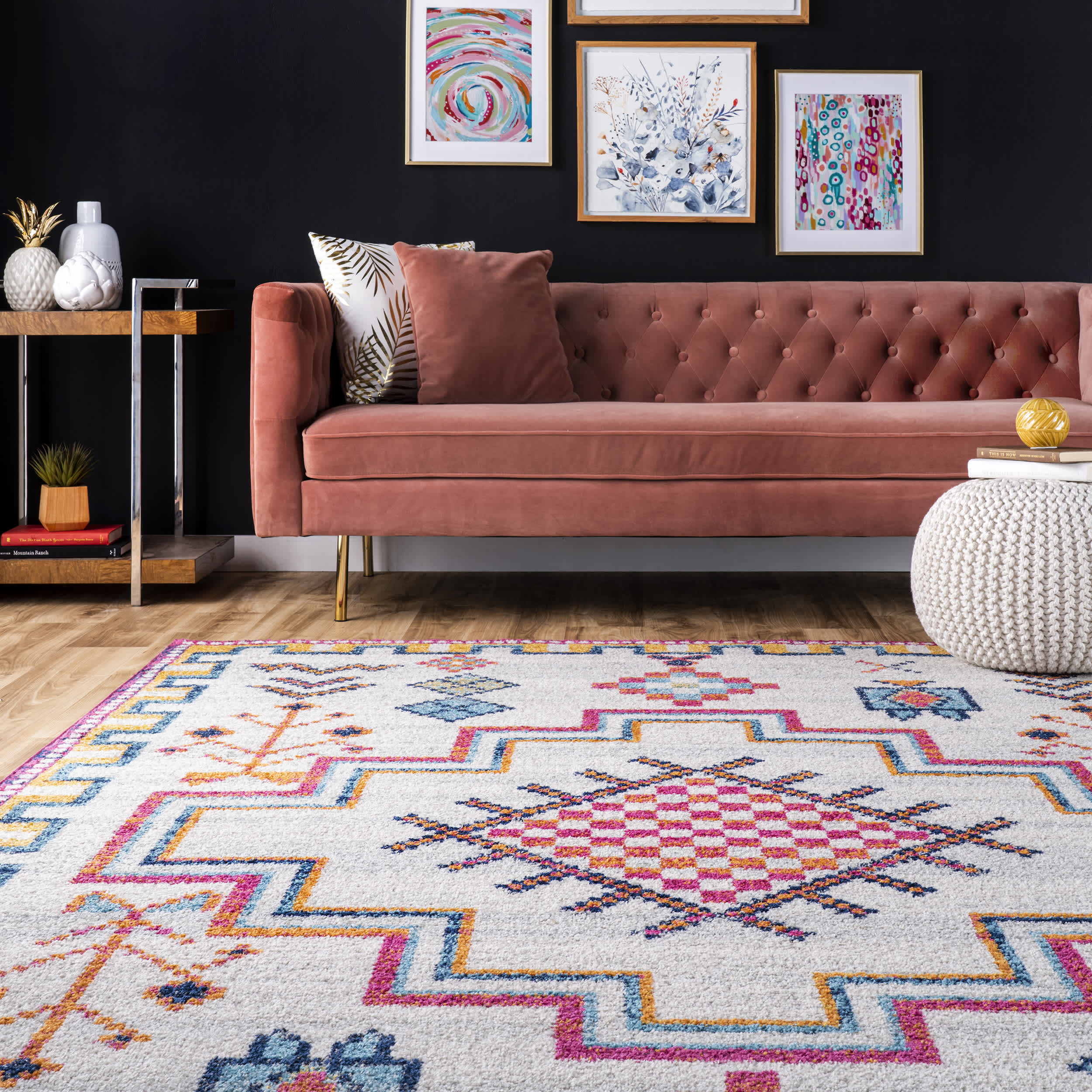 Richelle Tribal Medallion Area Rug - Image 8