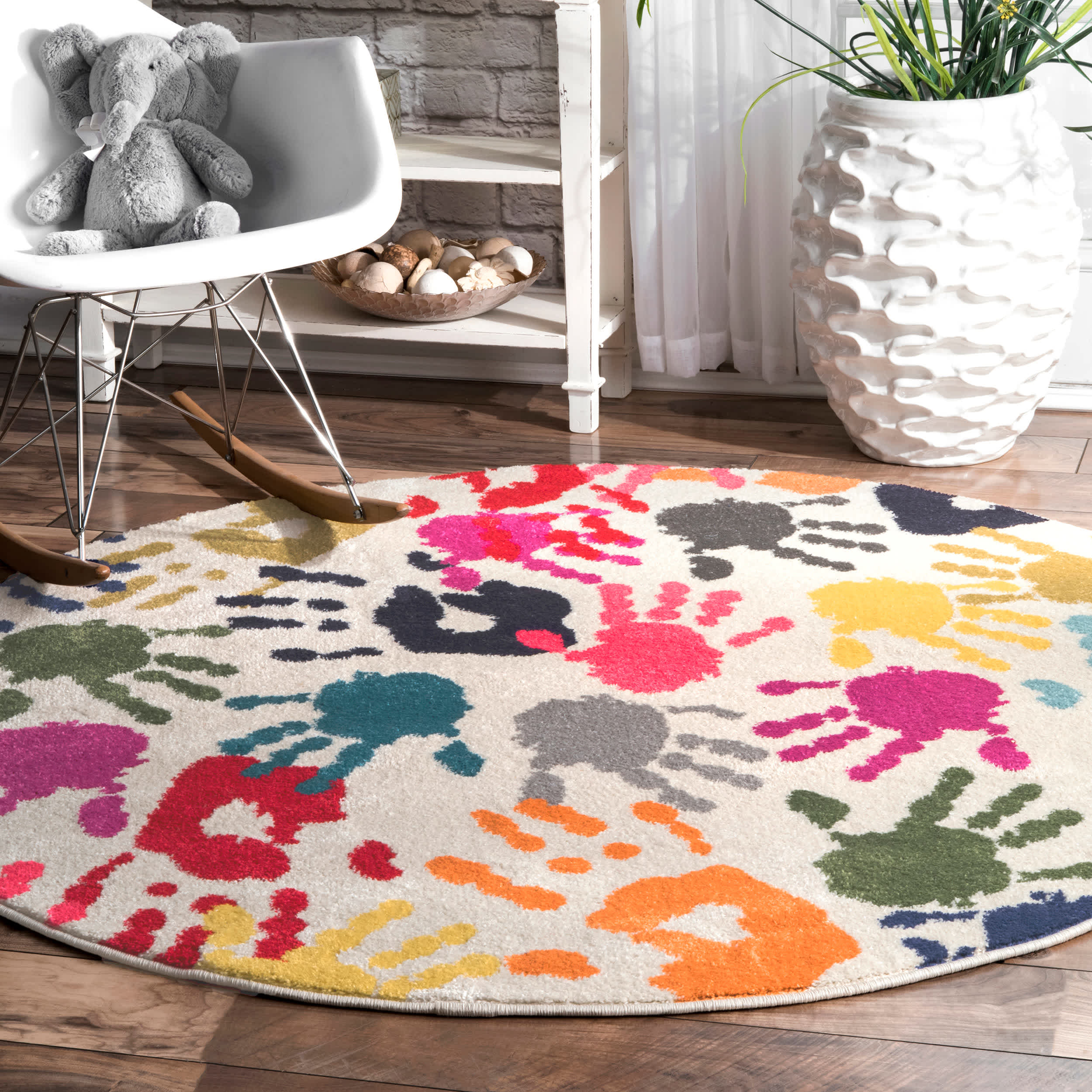 Pinkie Handprint Area Rug - Image 10