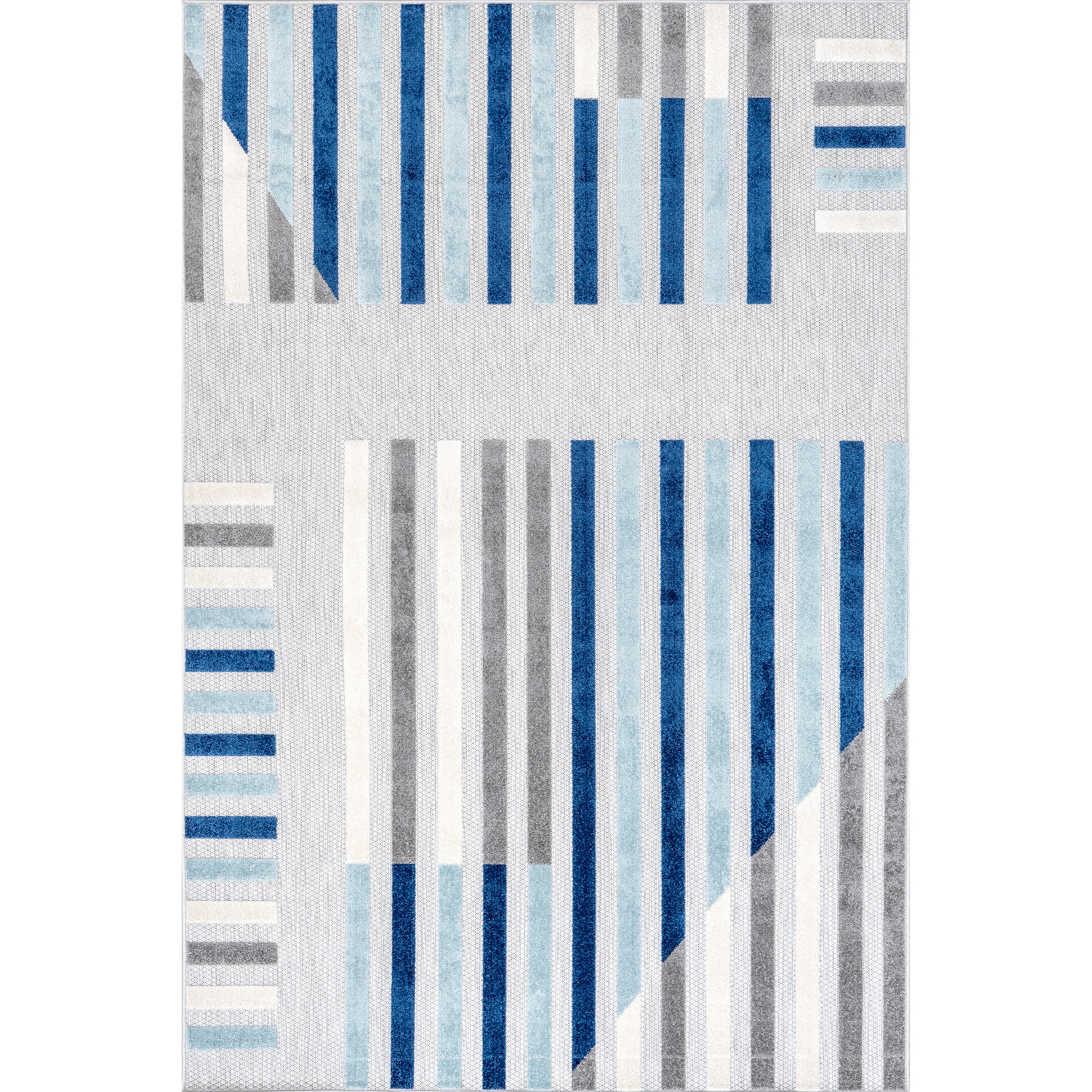 Adali Contemporary Striped Indoor/Outdoor Area Rug