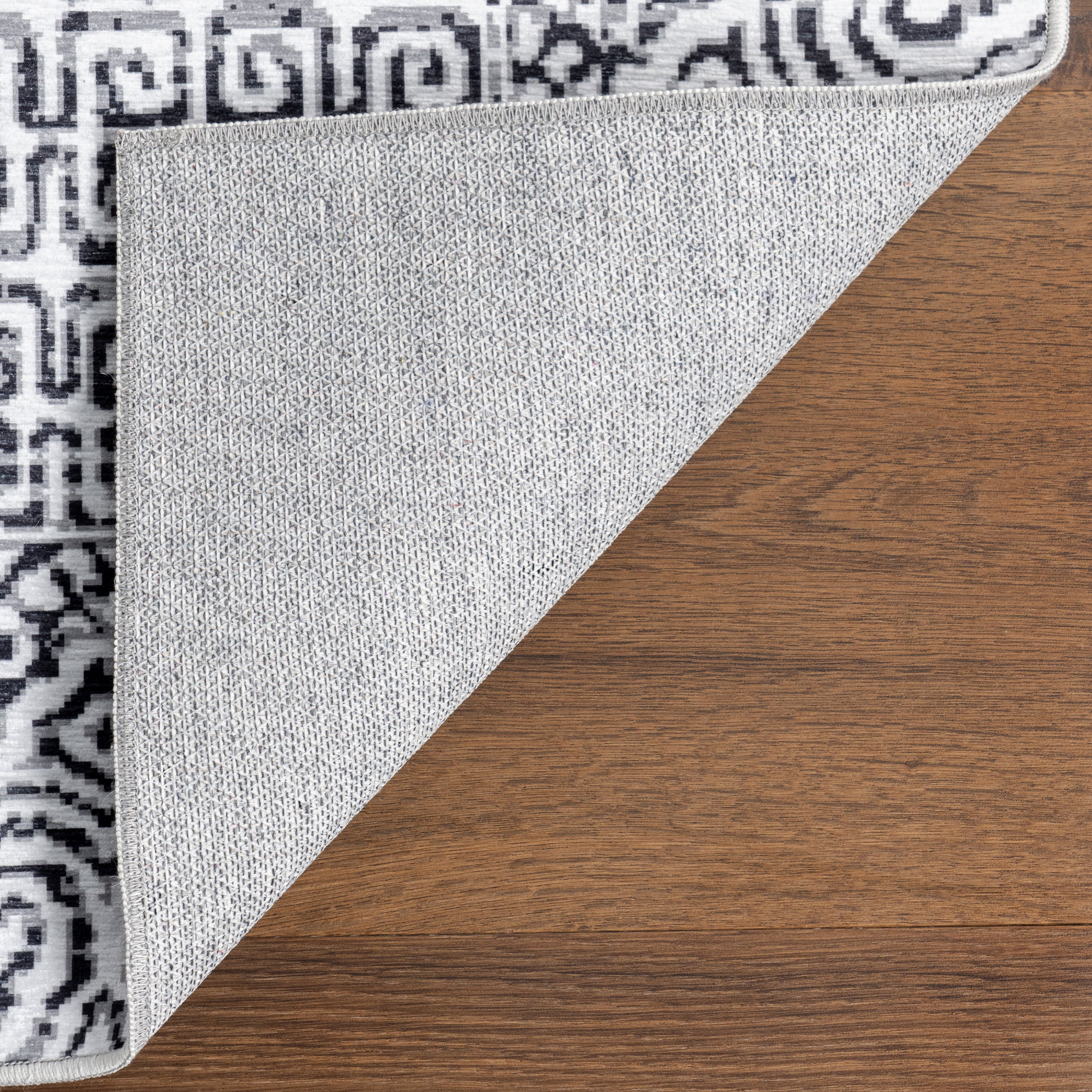 Reya Transitional SplashGuard Machine Washable Area Rug - Image 8