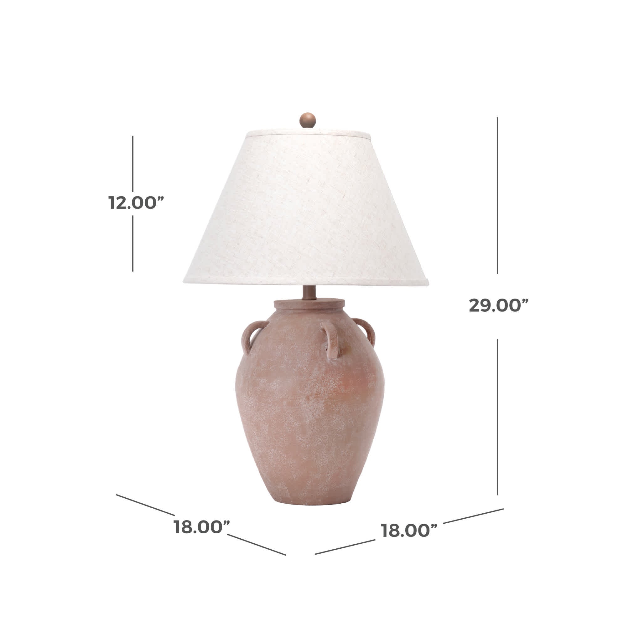 Kavala 29 Resin Table Lamp - Image 4
