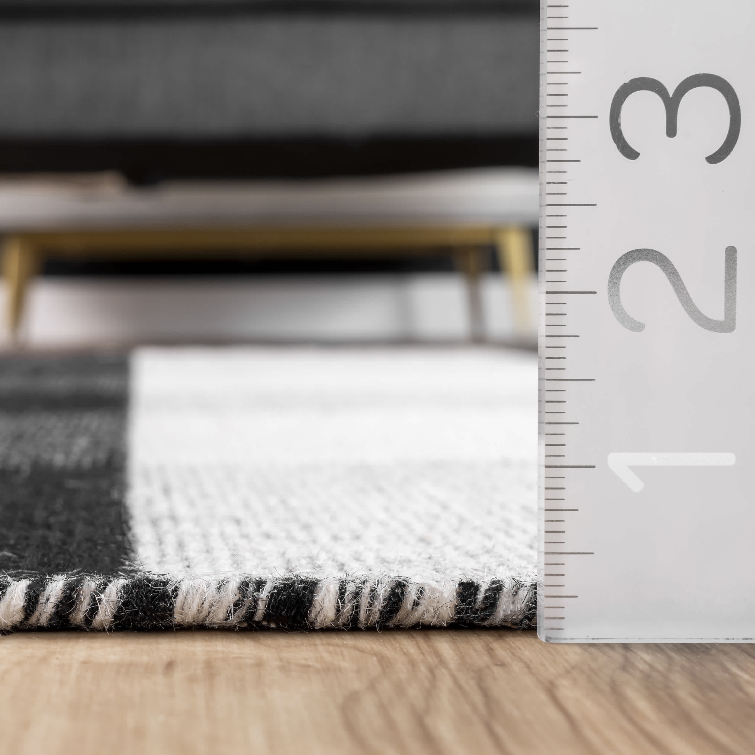 Fay Buffalo Plaid Fringe Area Rug - Image 3