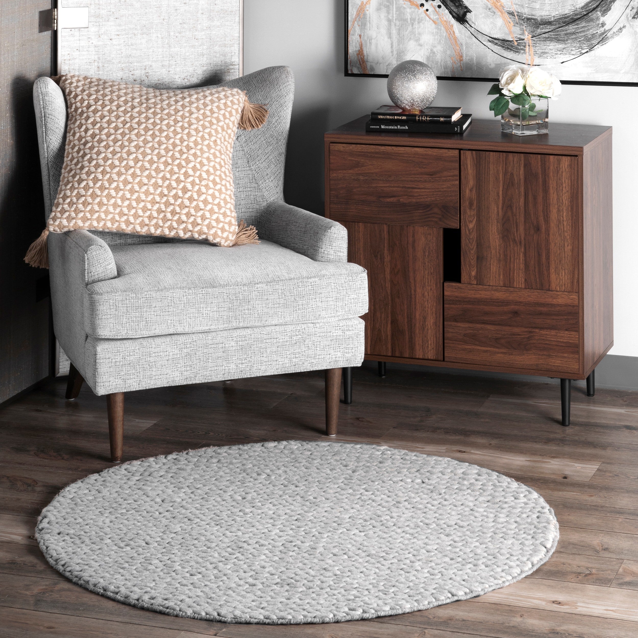 Penelope Braided Wool Area Rug - Image 21