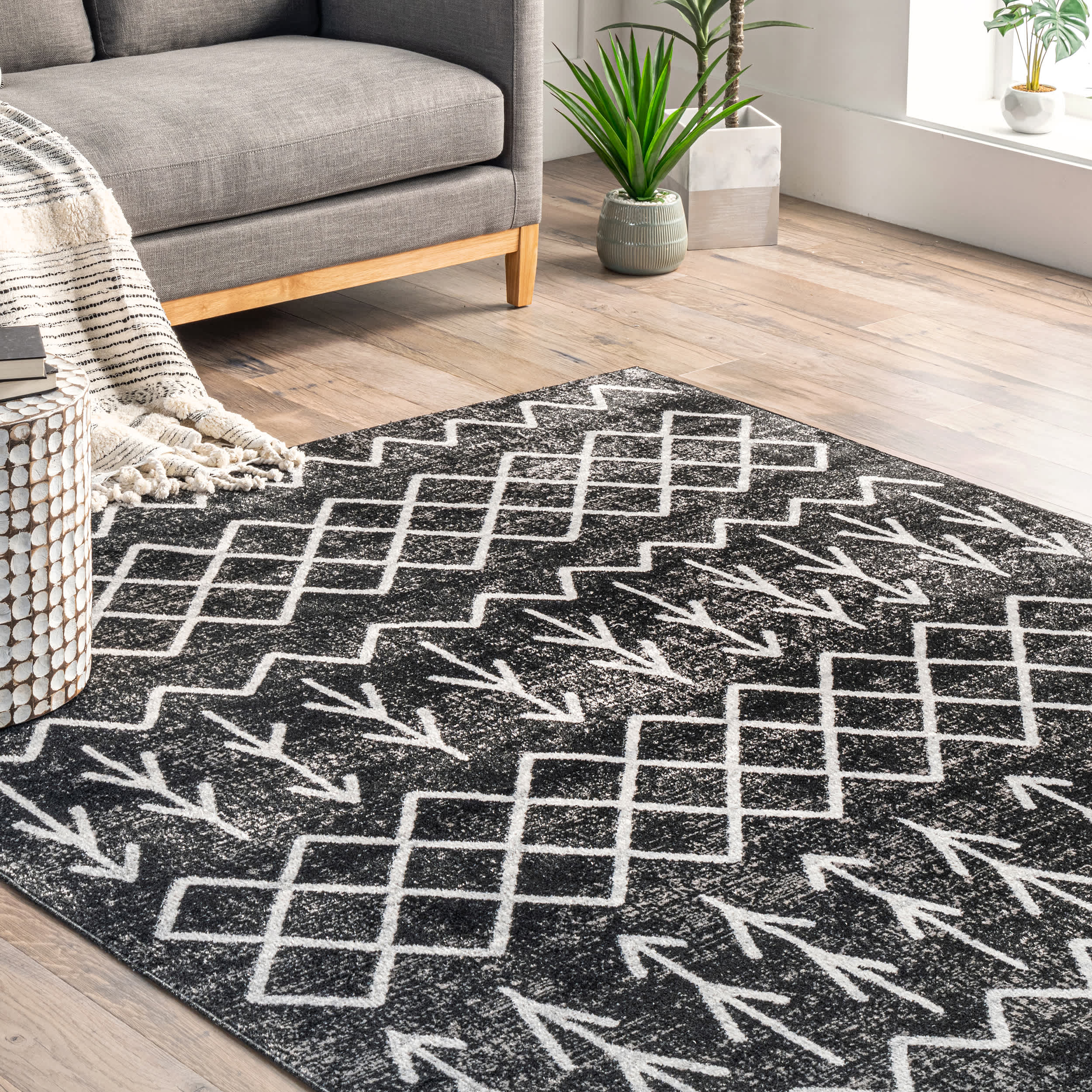 Malia Machine Washable Moroccan Area Rug - Image 21