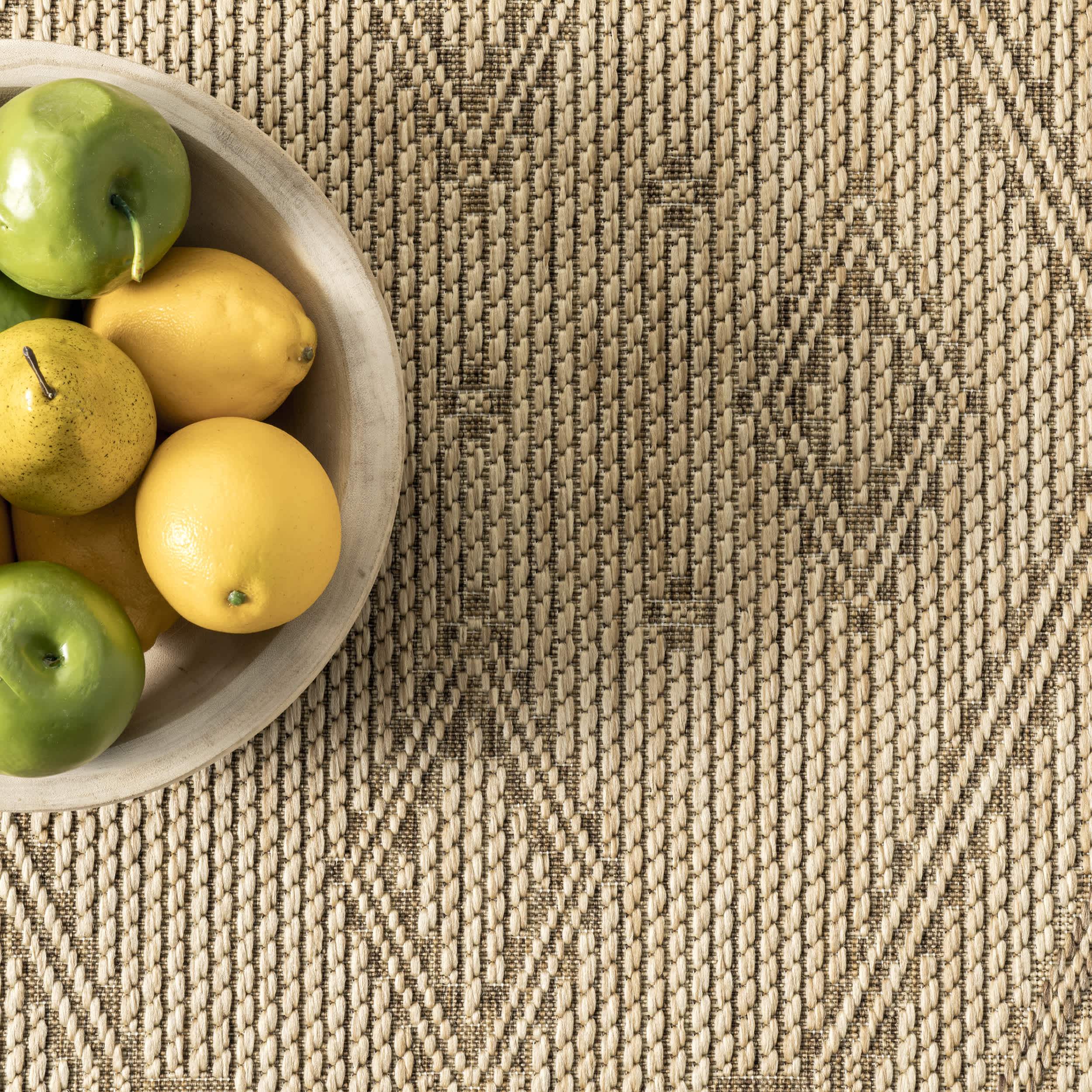 Latia Double Diamond Indoor/Outdoor Area Rug - Image 6