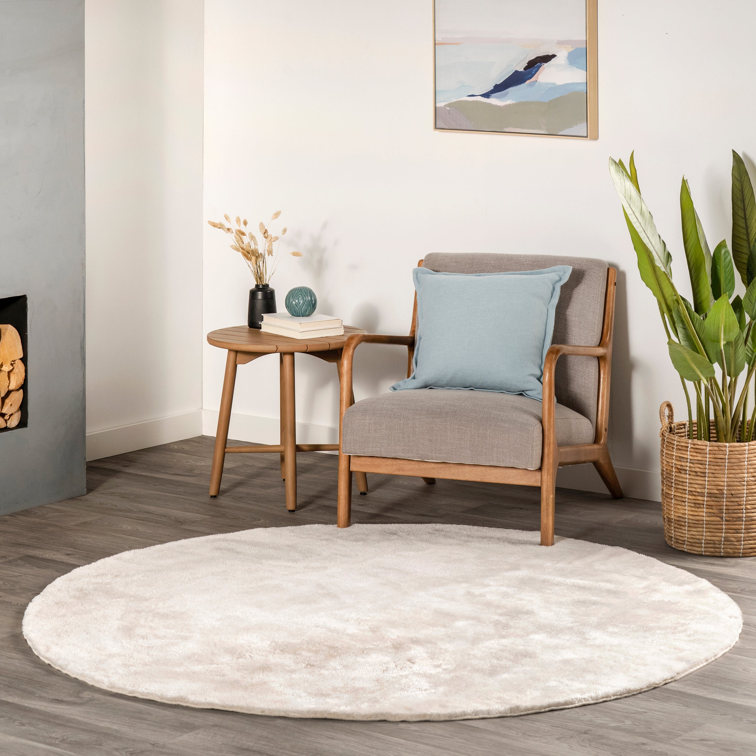 Loni Solid Machine Washable Shag Area Rug - Image 10