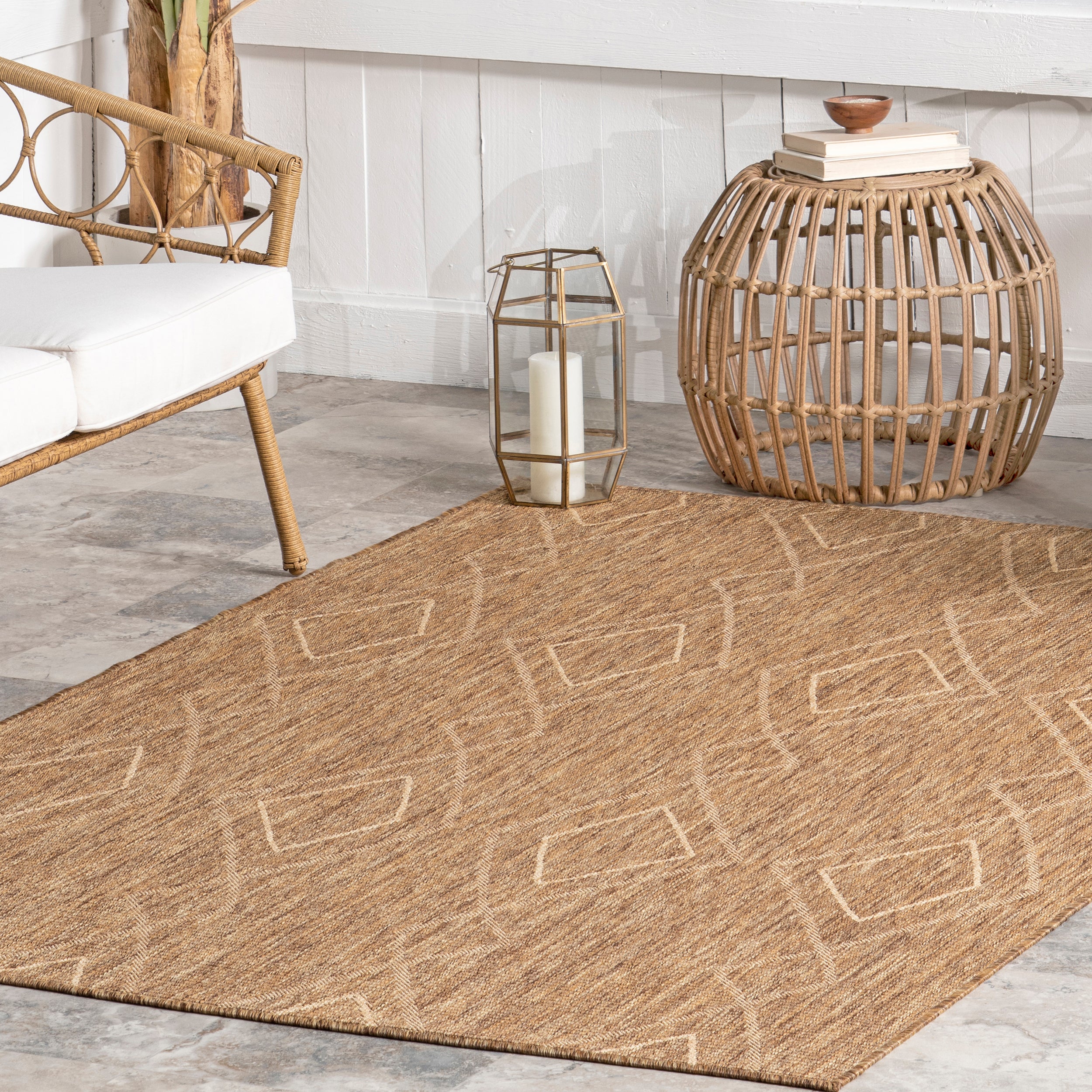 Mallie Moroccan Striped Indoor/Outdoor Area Rug - Image 18