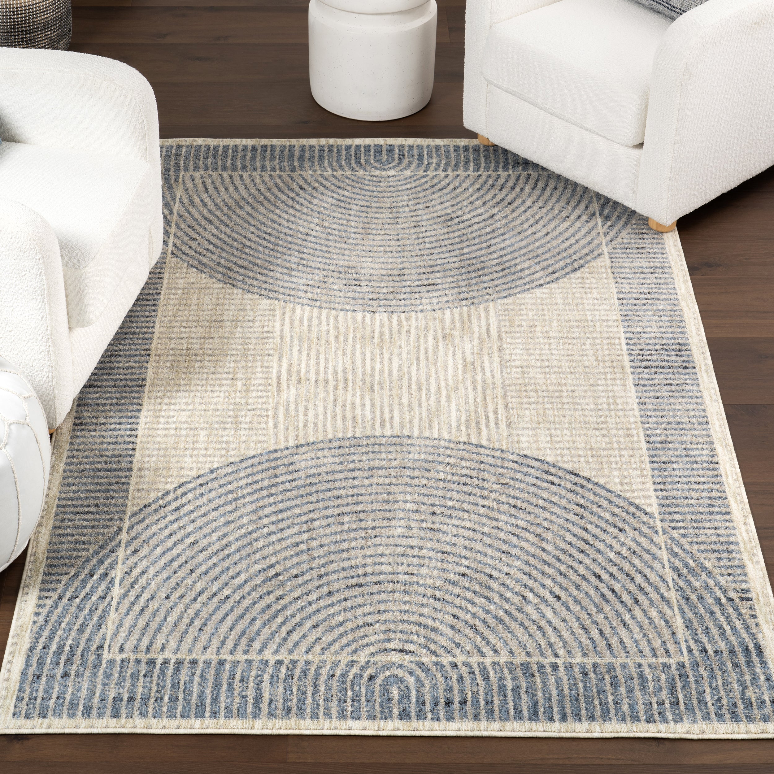 Allyson Modern Geometric Area Rug - Image 2