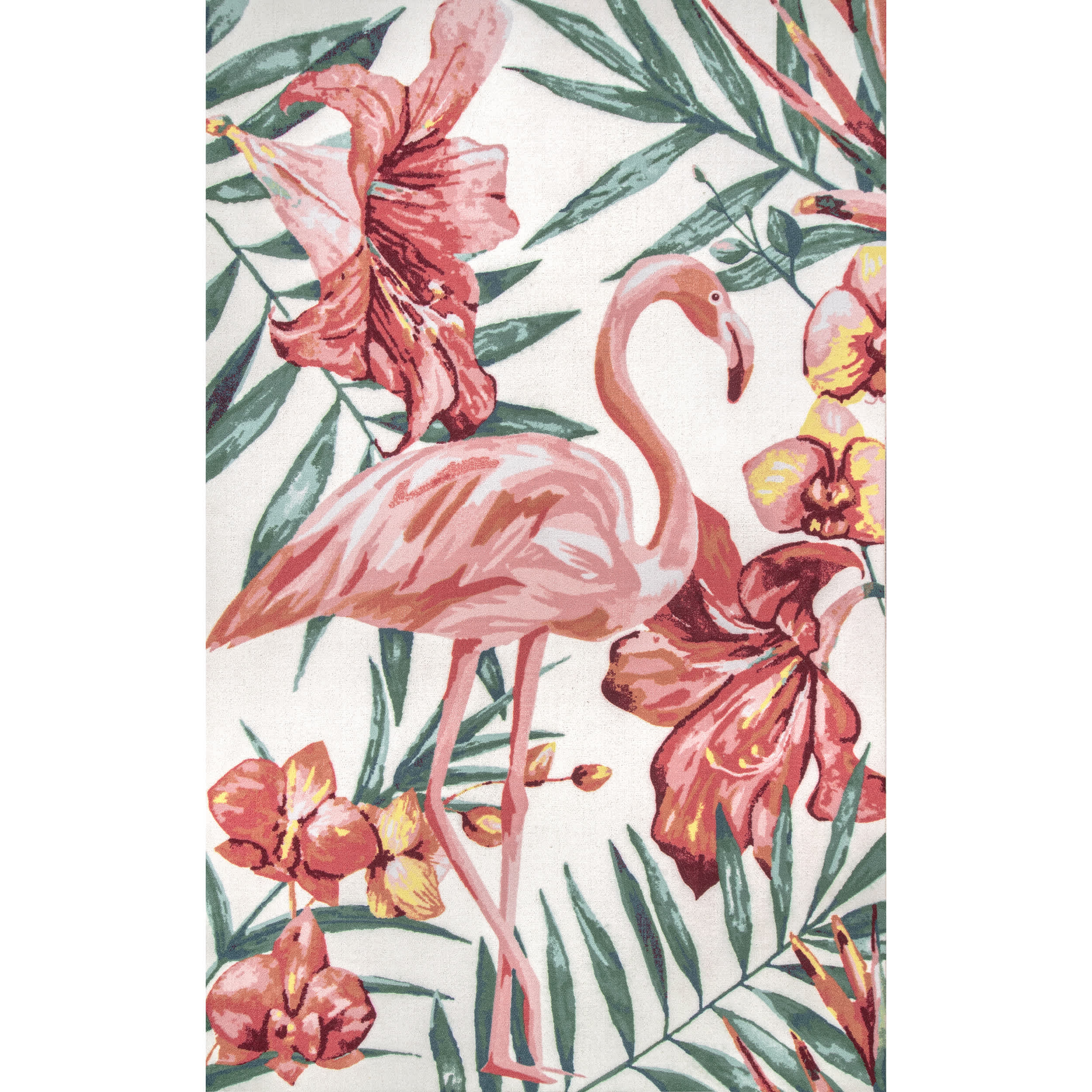 Contemporary Floral Stephanie Area Rug