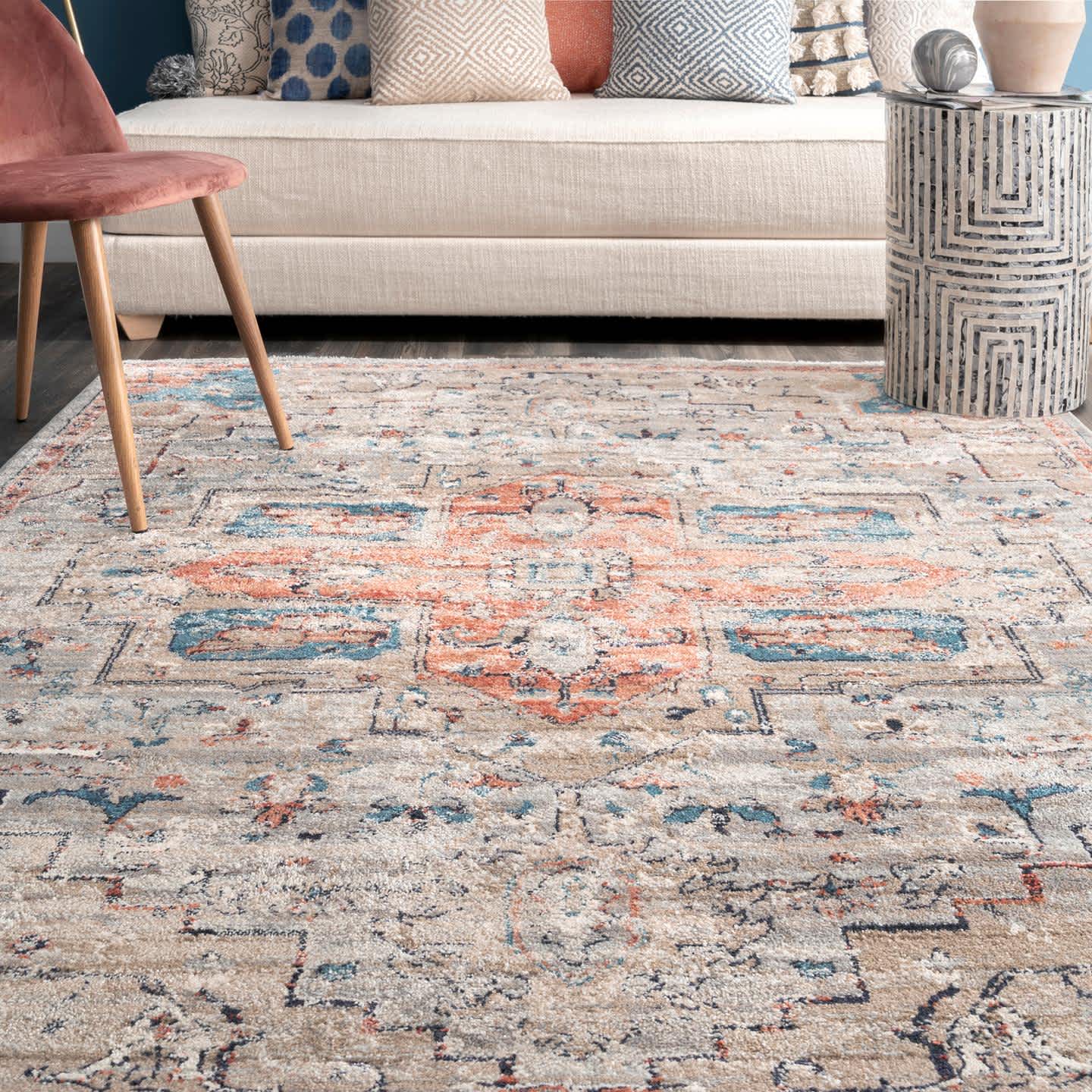 Janessa Croix Medallion Area Rug - Image 8