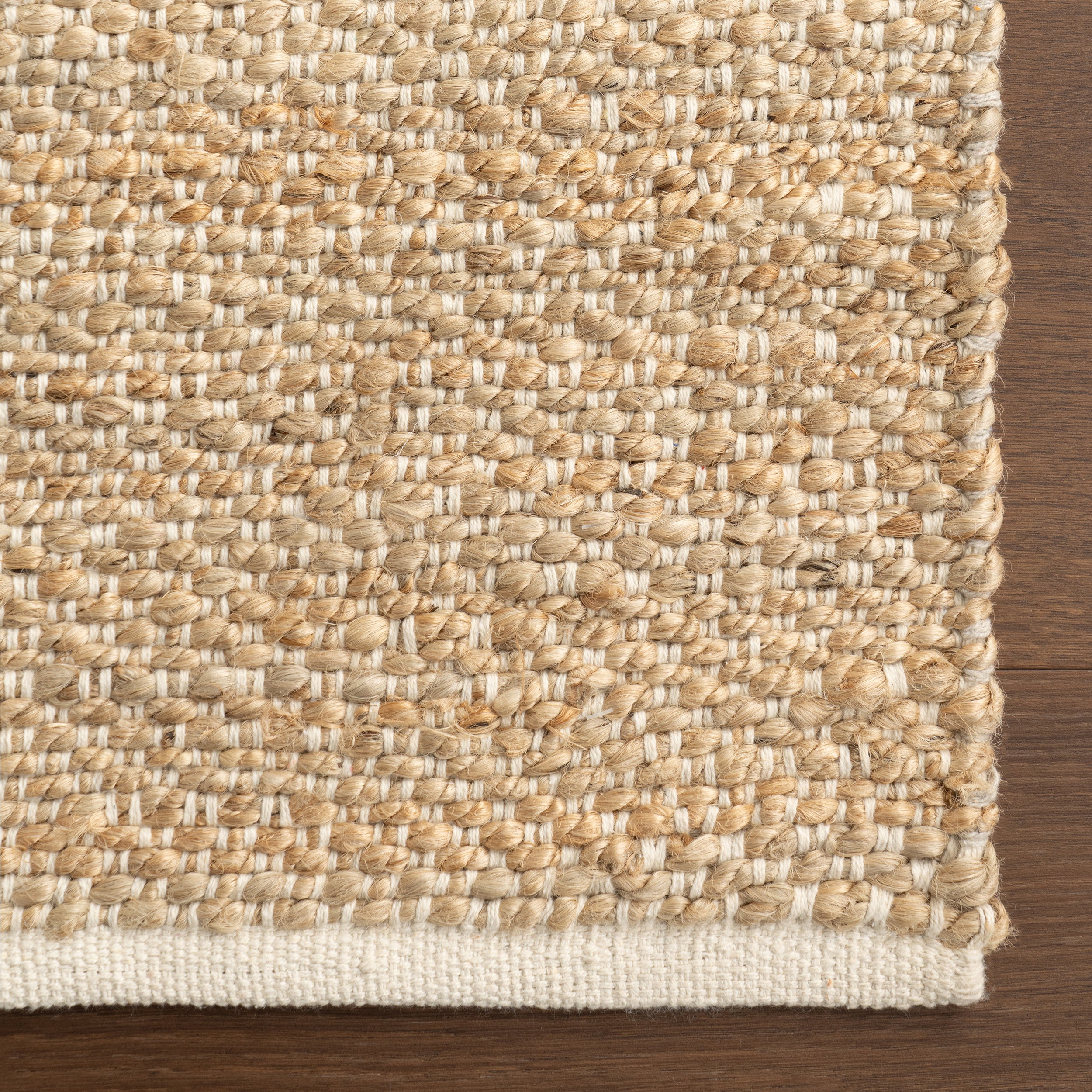 Eladia Solid Jute Area Rug - Image 6