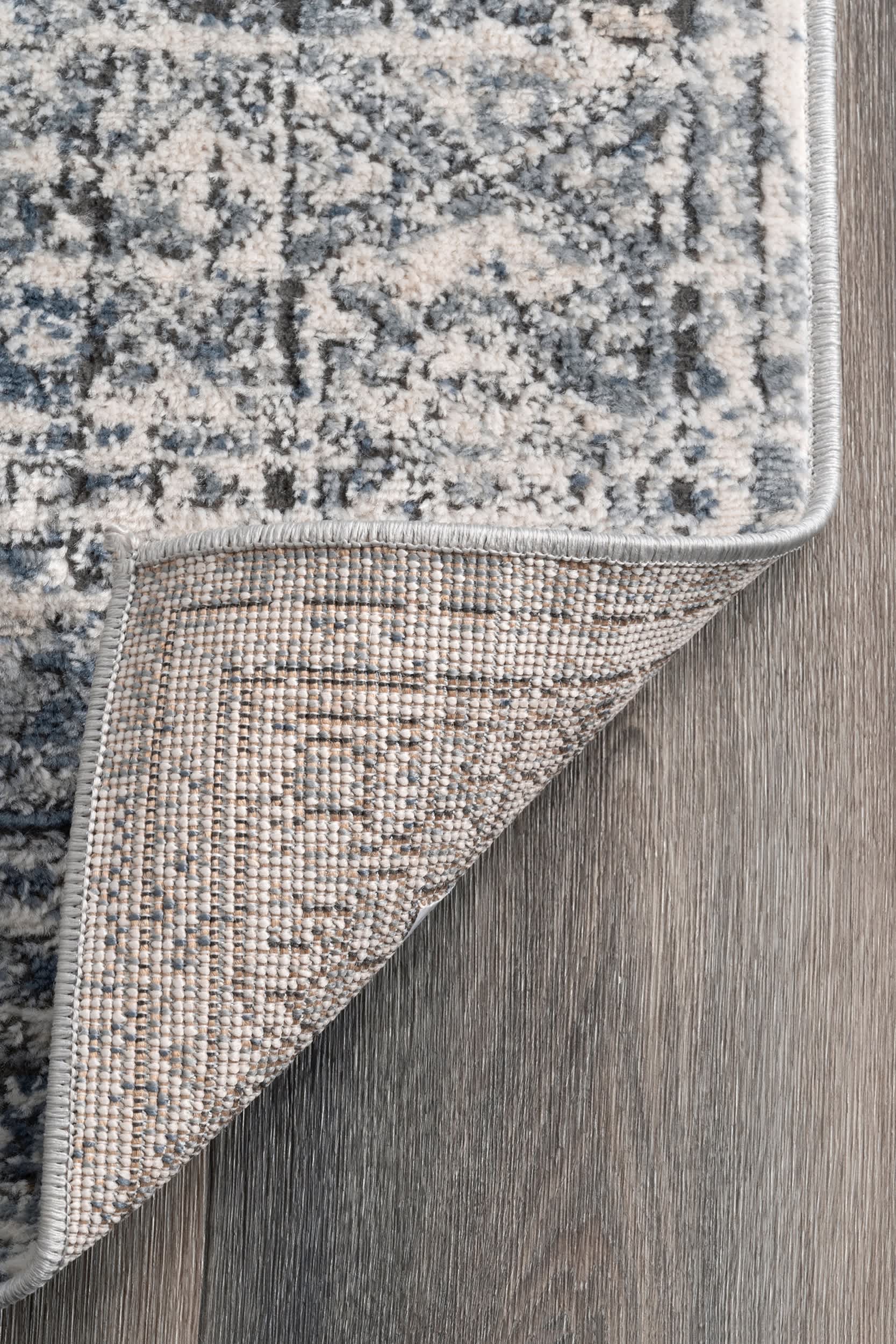 Jayla Barbed Iris Medallion Area Rug - Image 7