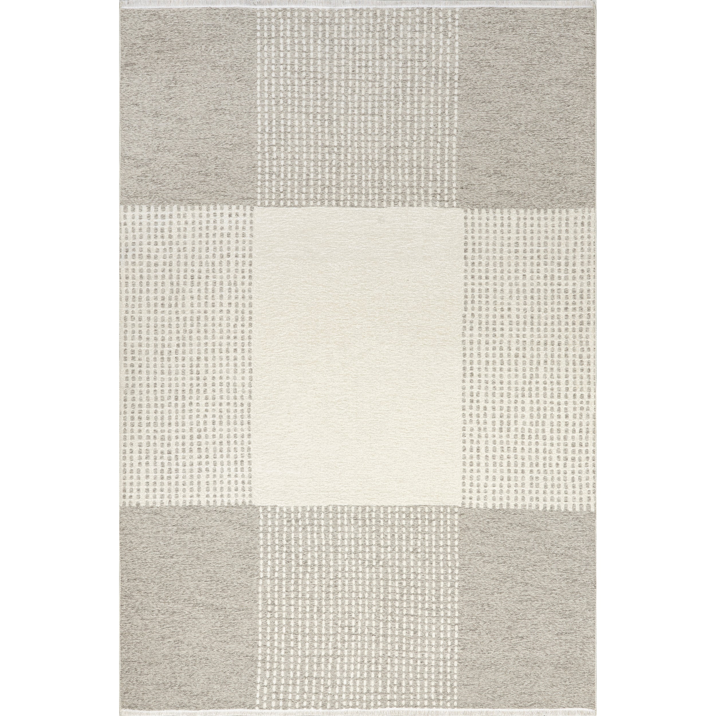 Kirby Plaid Reversible Machine Washable Area Rug