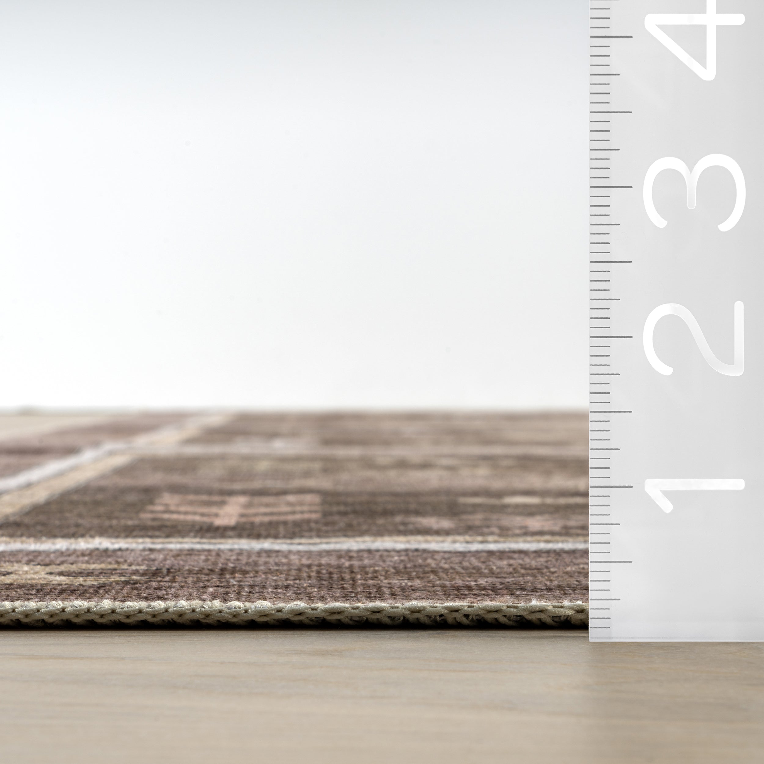 Donna SplashGuard Vintage Medallion Machine Washable Area Rug - Image 2