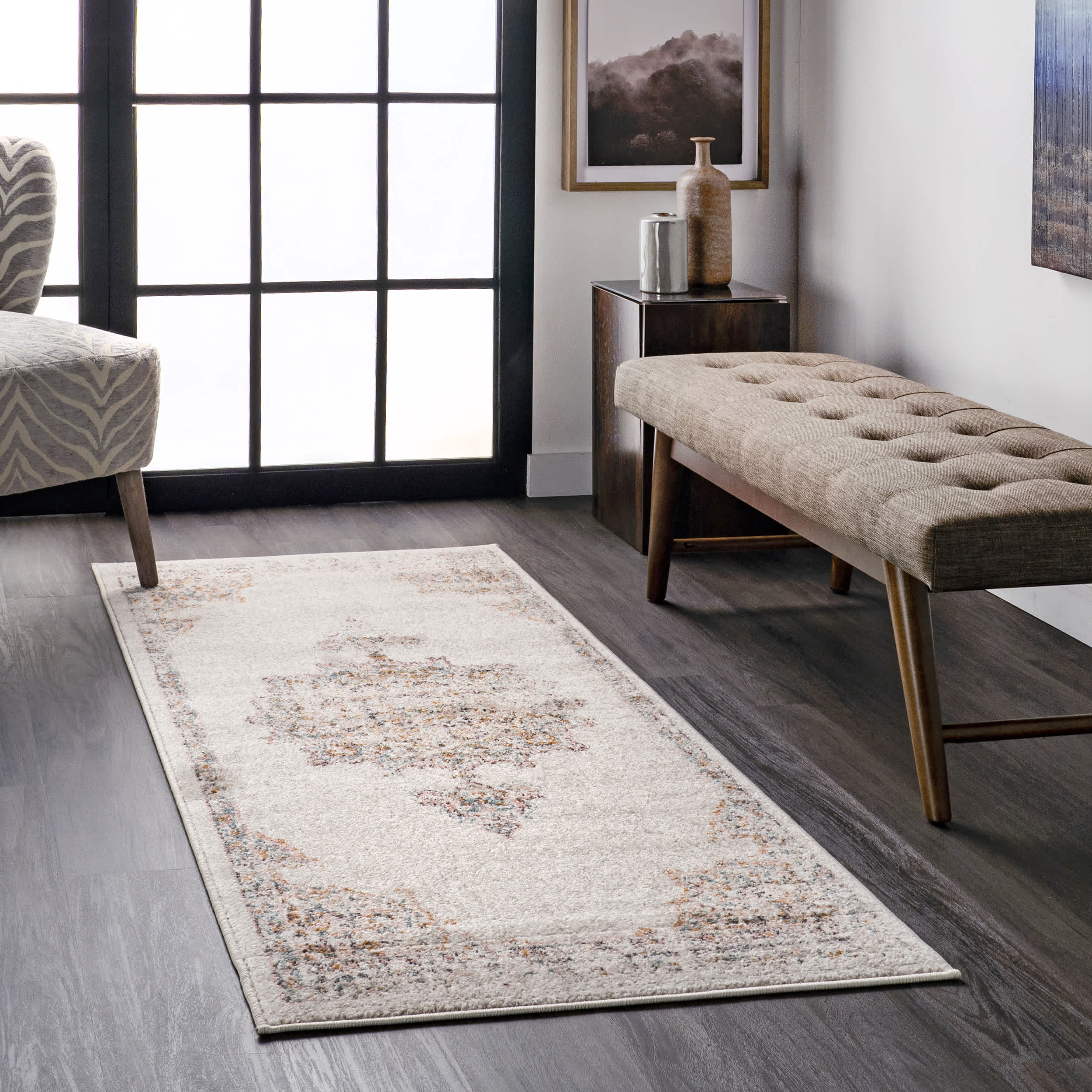 Vintage Medallion Liliana Area Rug - Image 10