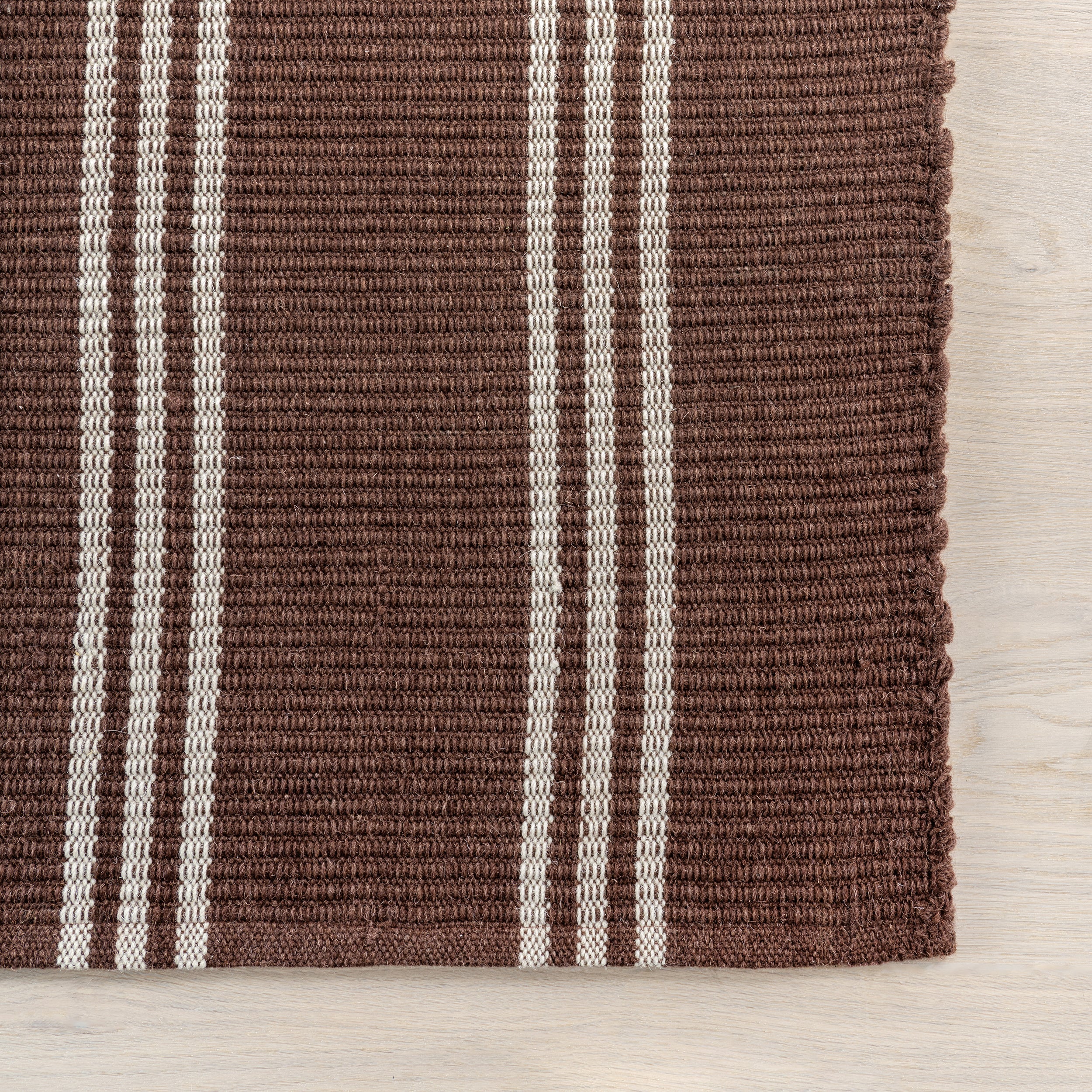 Hawthorn Striped Wool Area Rug - Image 12