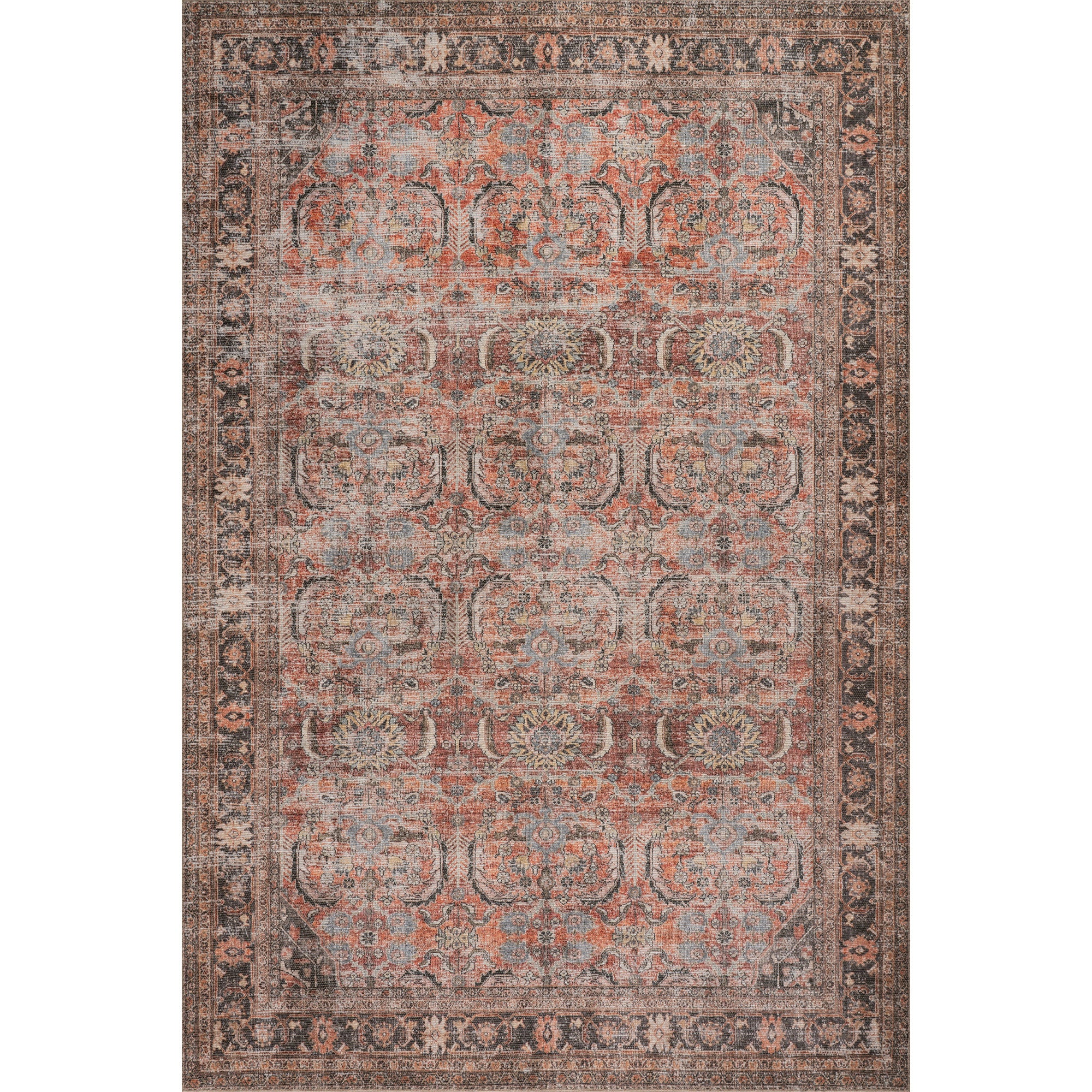 Nuloom Hillstone Collection Traditional Vintage Medallion Area Rug - Image 23