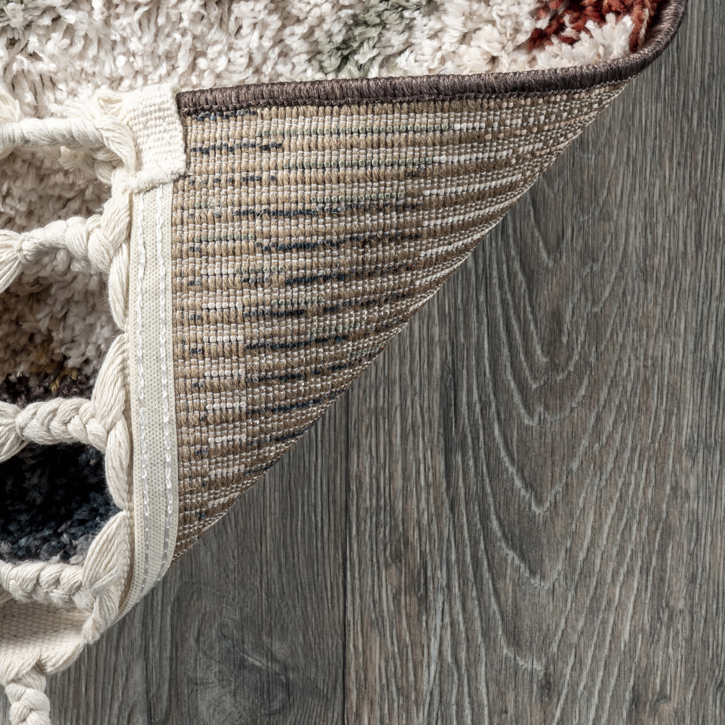Southwestern Rosemarie Moroccan Tassel Shag Area Rug - Image 24