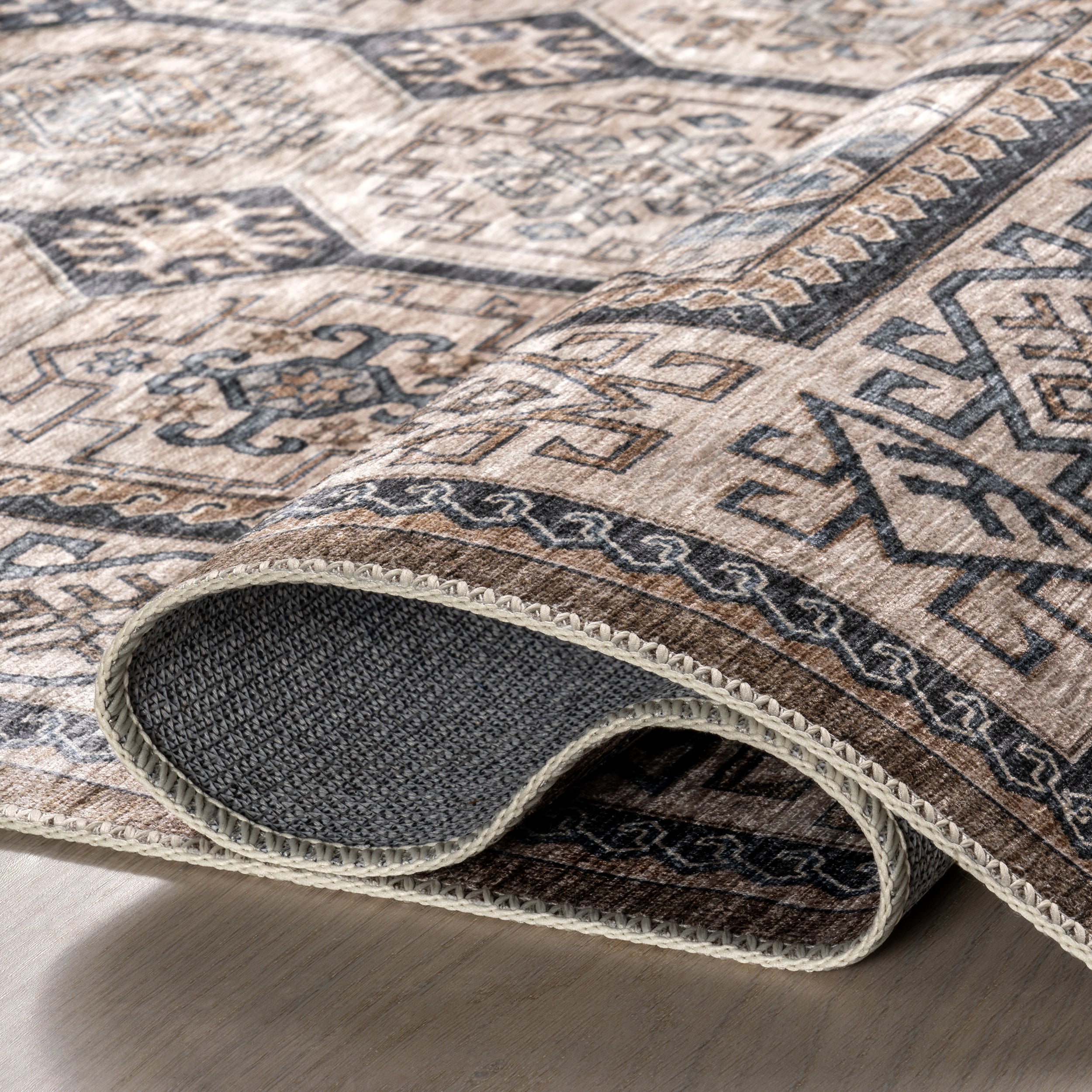 Arisbeth SplashGuard Machine Washable Area Rug - Image 3
