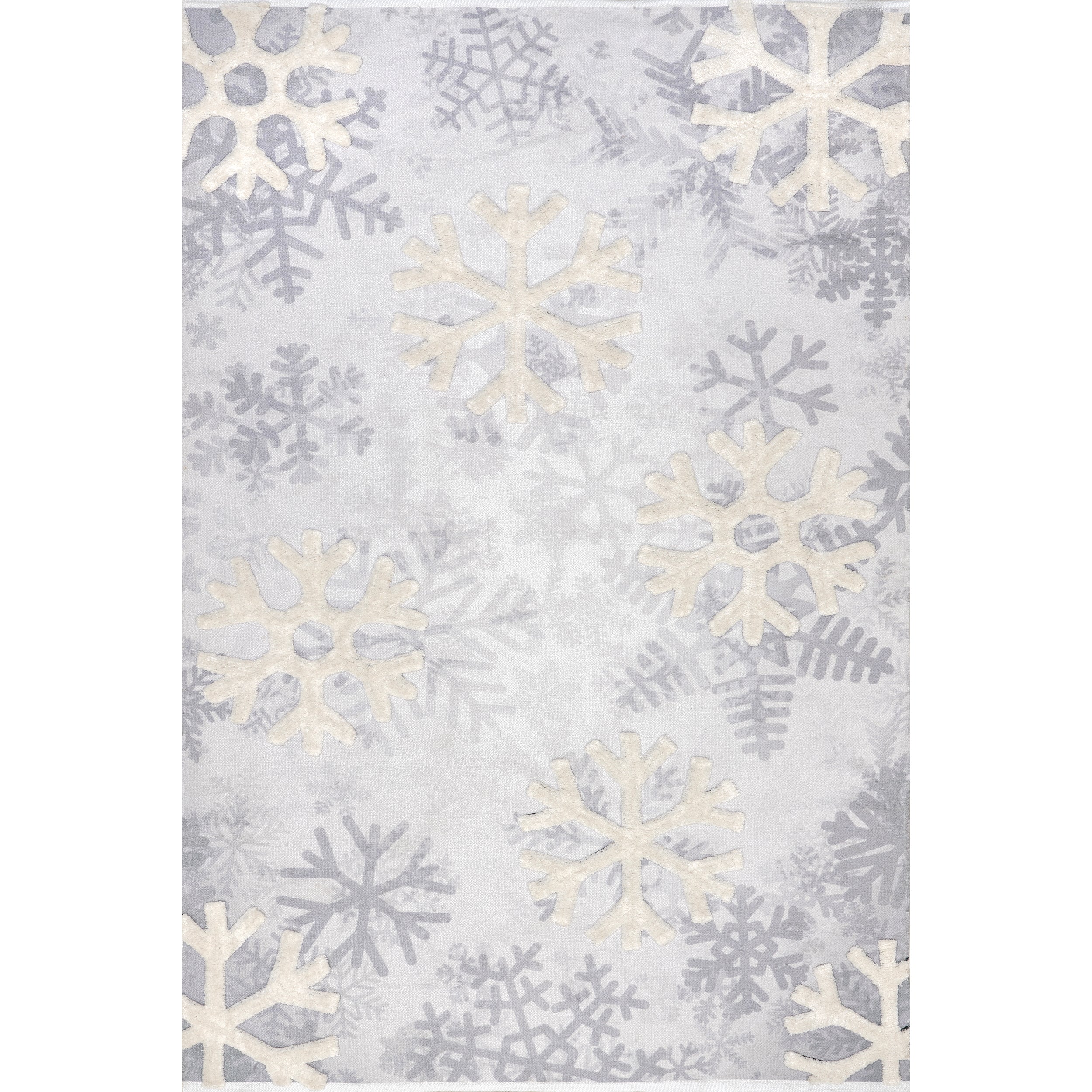 Fiona High-Low Snowfall Area Rug