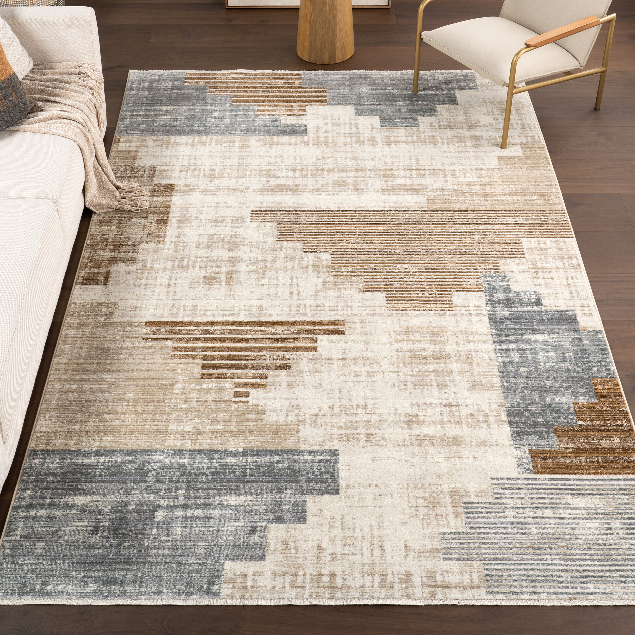 nuLOOM Vanita Transitional Southwestern Fringe Area Rug - Image 2