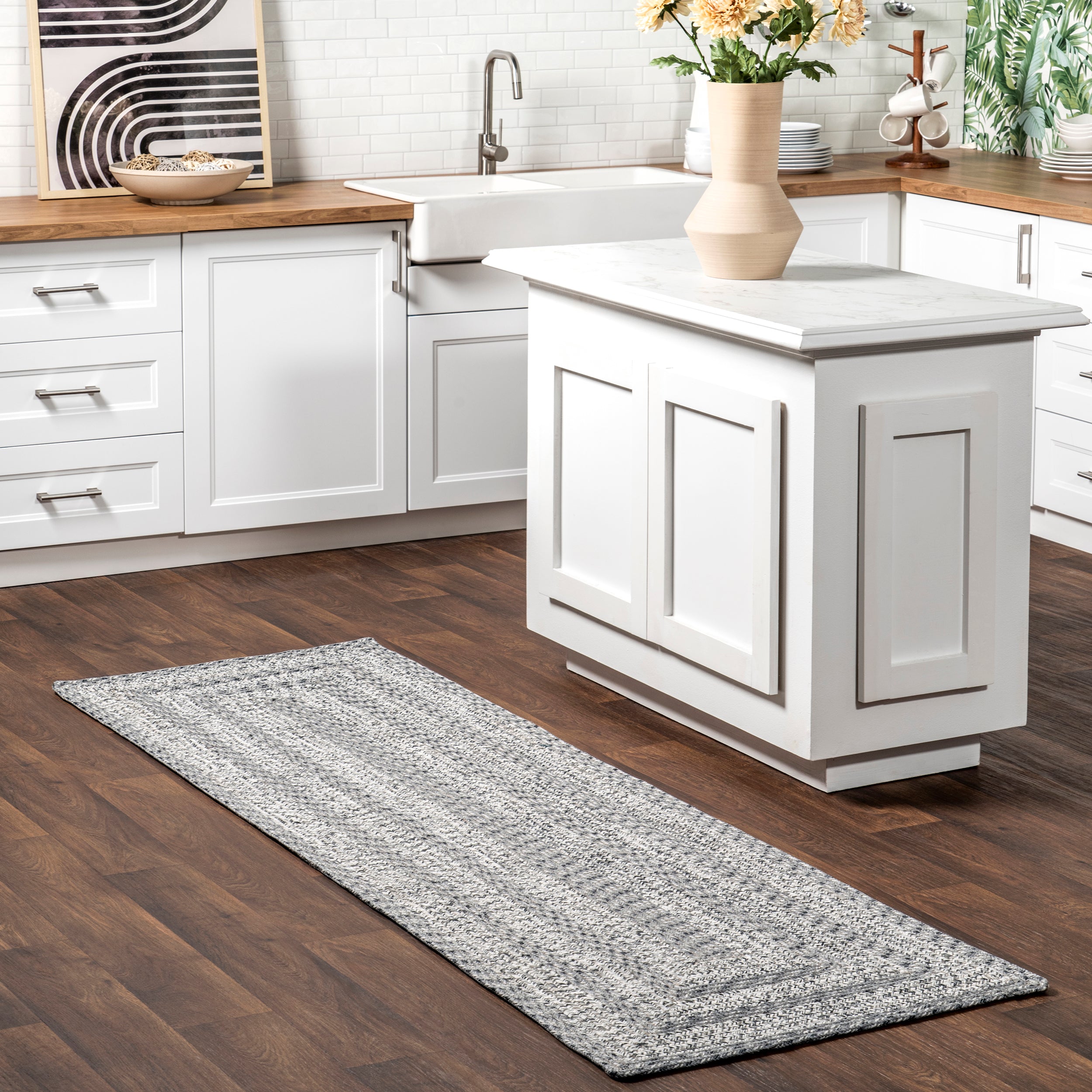 Rowan Braided Texture Indoor/Outdoor Area Rug - Image 24
