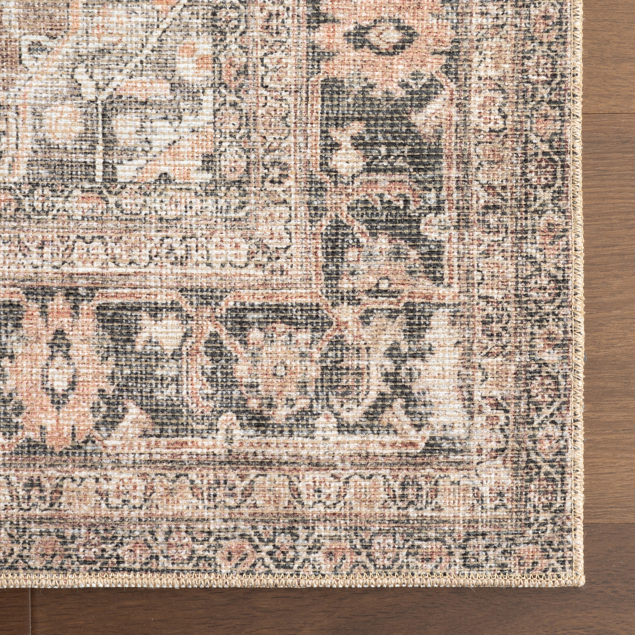 Nuloom Hillstone Collection Traditional Vintage Medallion Area Rug - Image 17