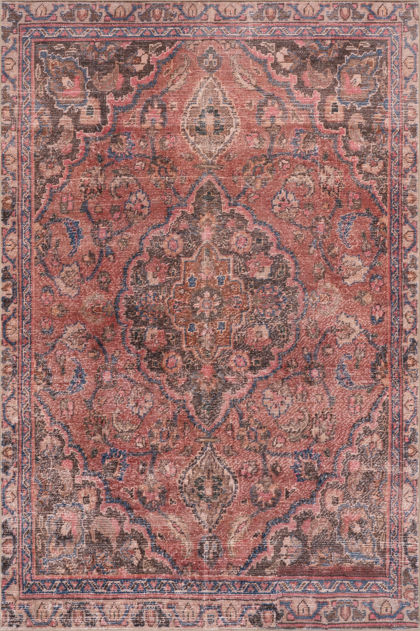 Nuloom Corisandi Traditional Medallion Washable Rug - Image 8