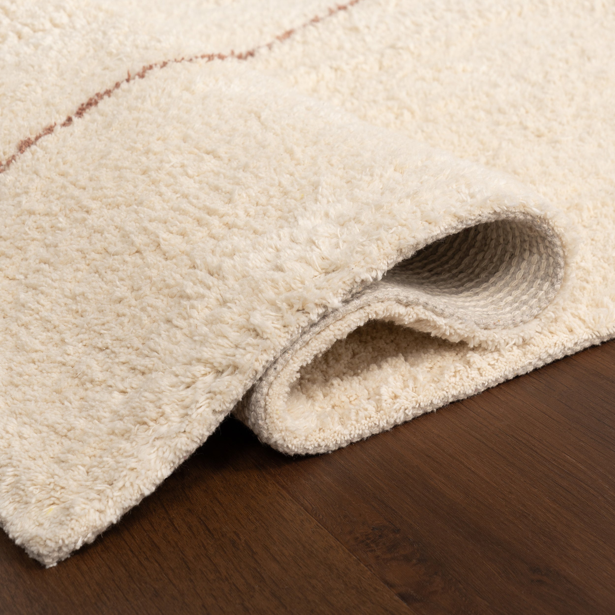 Deepika Contemporary Abstract Cotton Area Rug - Image 4
