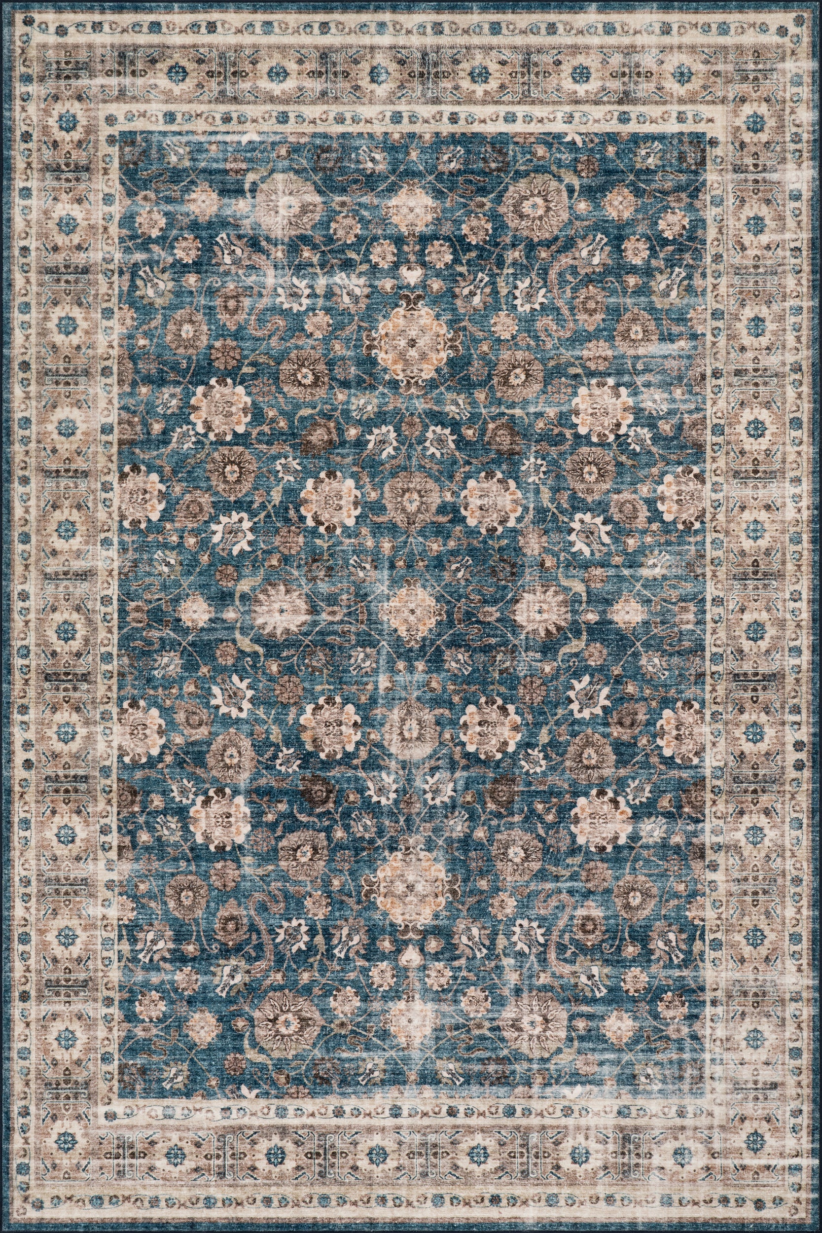 Nuloom Aisling Bordered Traditional Washable Area Rug - Image 8