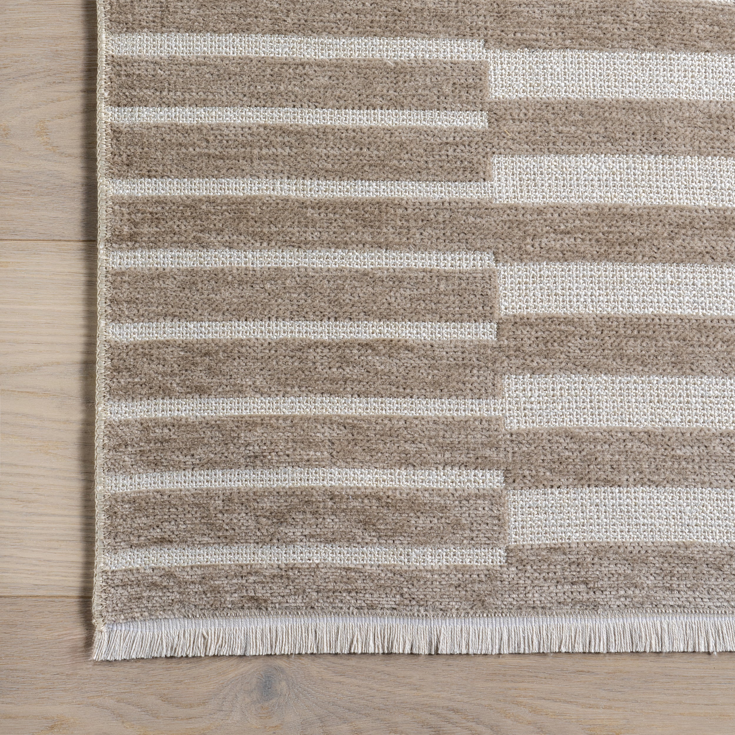 Mirielle Striped Machine Washable Area Rug - Image 6