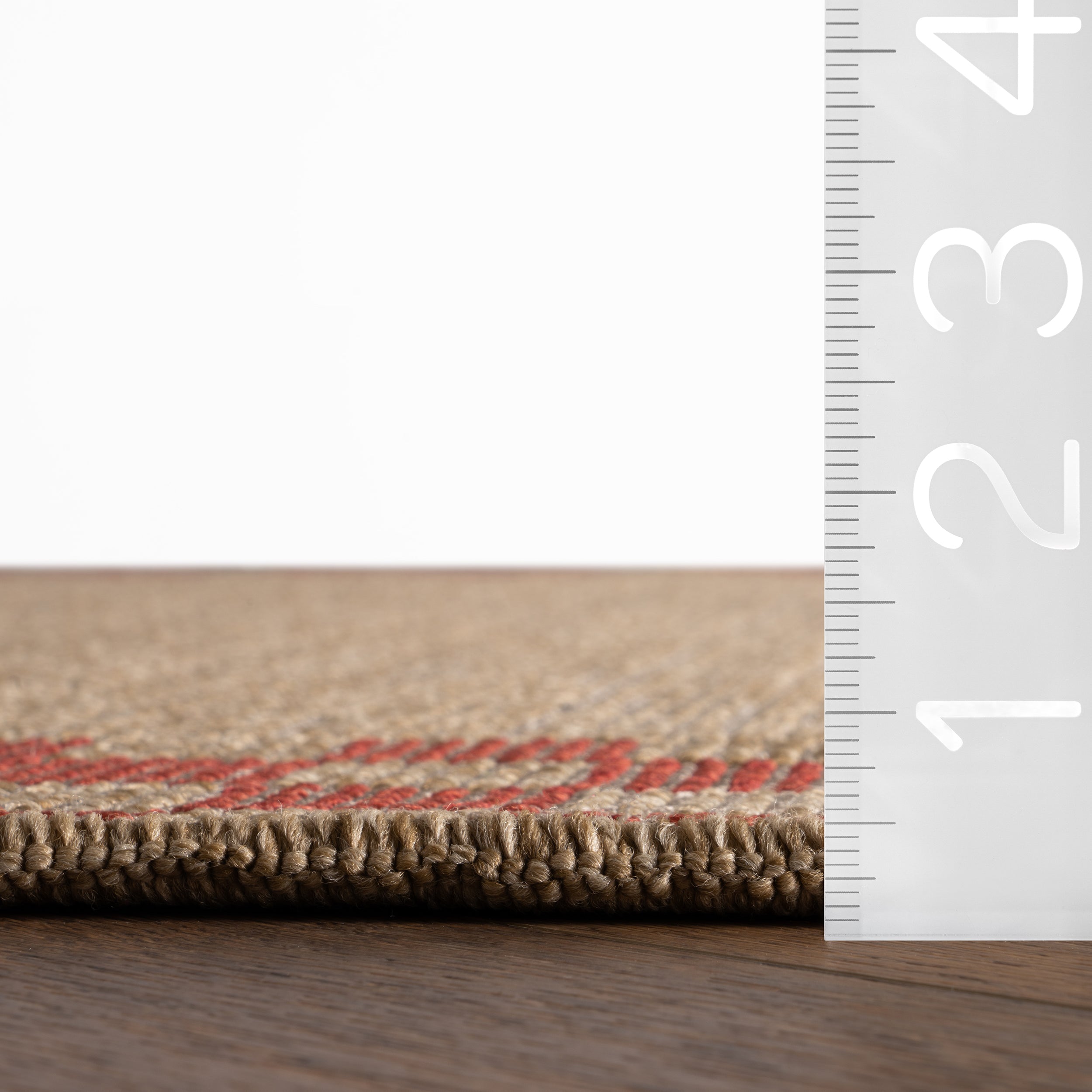 Nuloom Prisellae Bordered Checkered Indoor/Outdoor Area Rug - Image 3