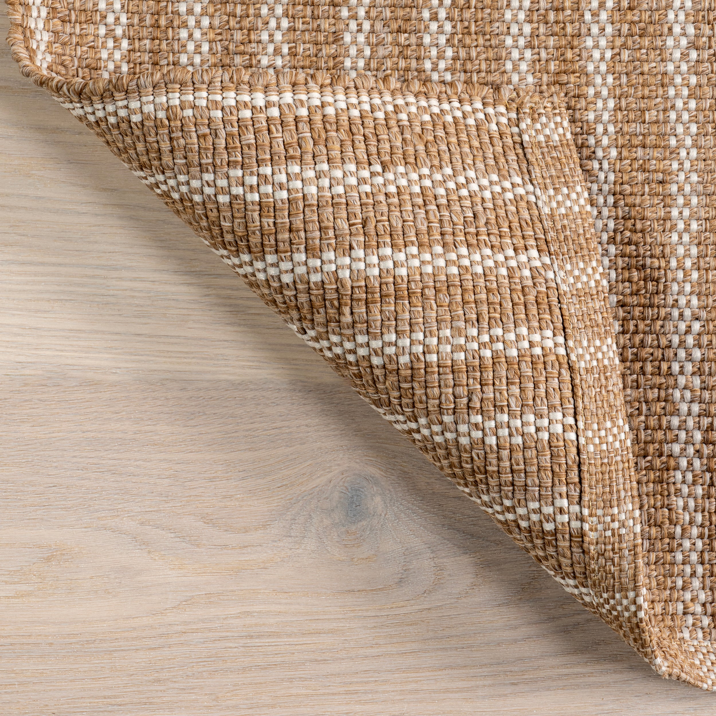 Alia Striped Faux Jute Indoor/Outdoor Area Rug - Image 7