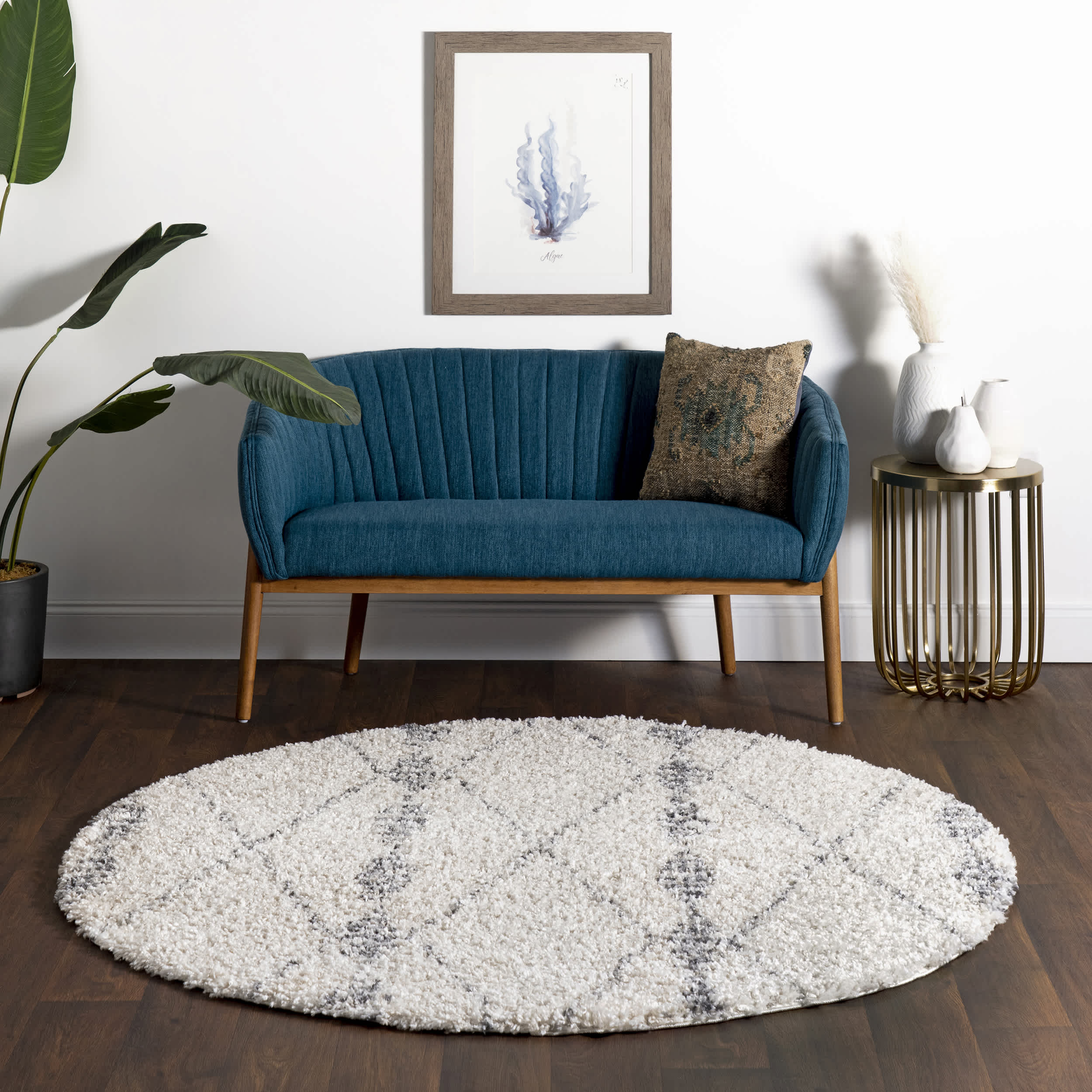 Selah Geometric Shag Area Rug - Image 21