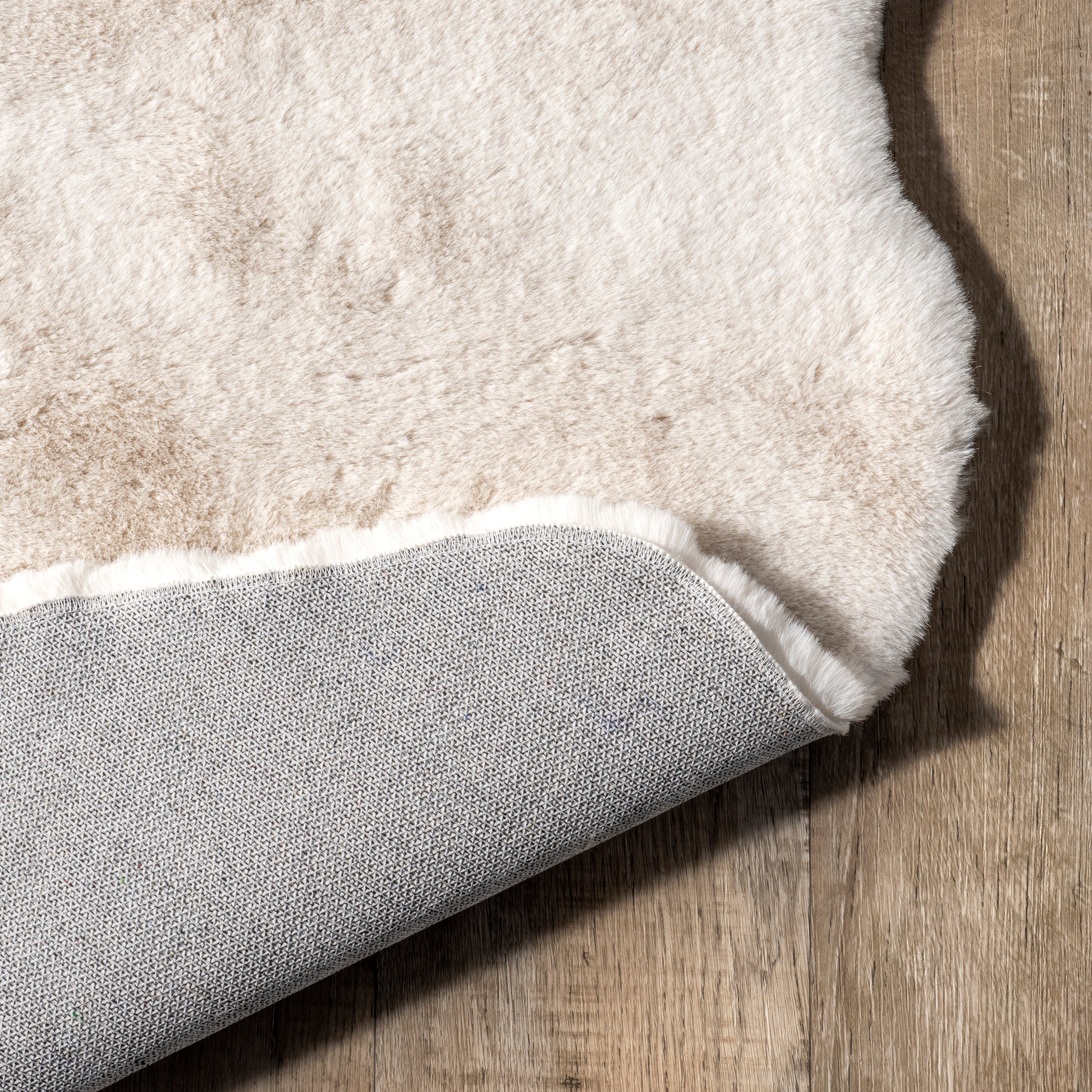 Corra Faux SheepSkin Machine Washable Area Rug - Image 7