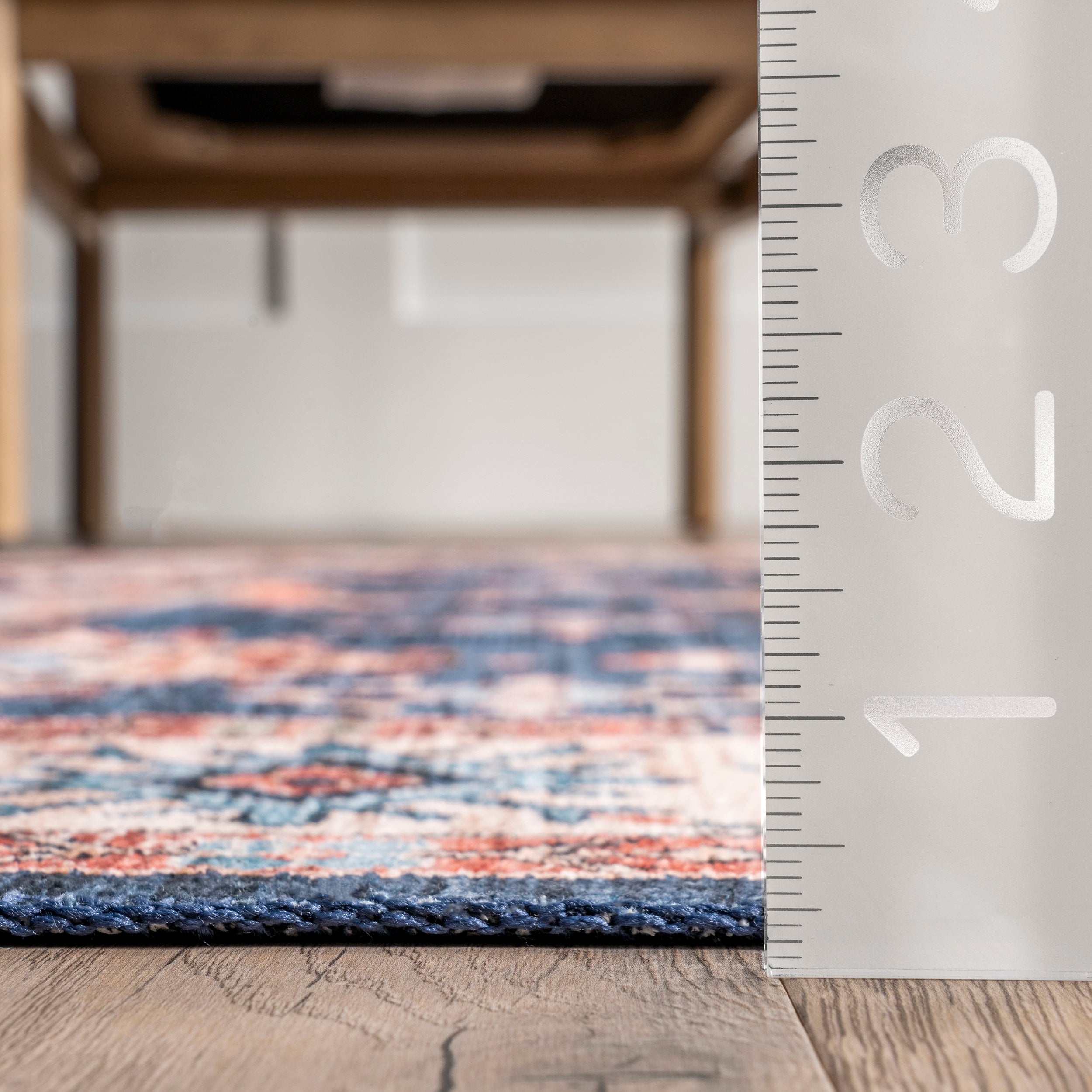 Finley Machine Washable Vintage Distressed Area Rug - Image 14